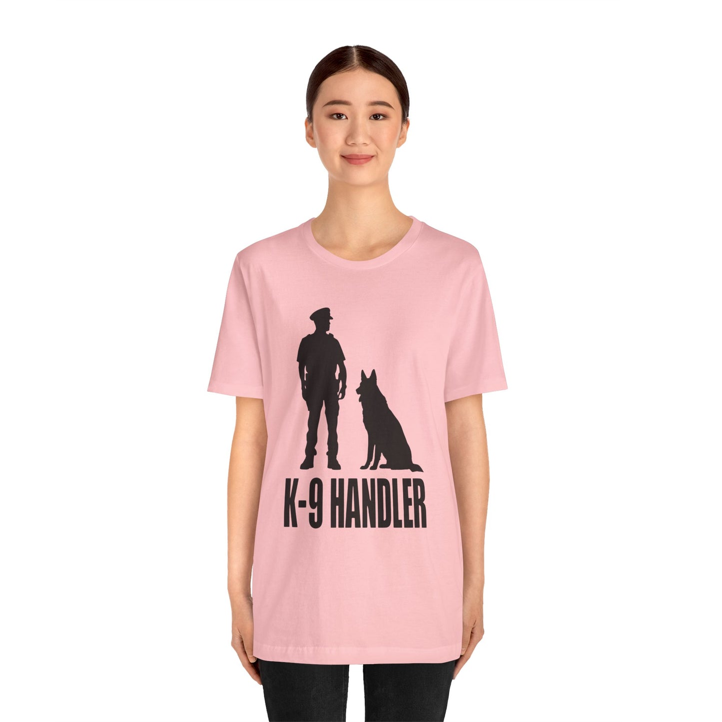 K9 Handler Unisex Tee, Dog Lover Gift, Pet Handler Shirt, Animal Advocate Apparel, Canine Enthusiast Top, Training Gear