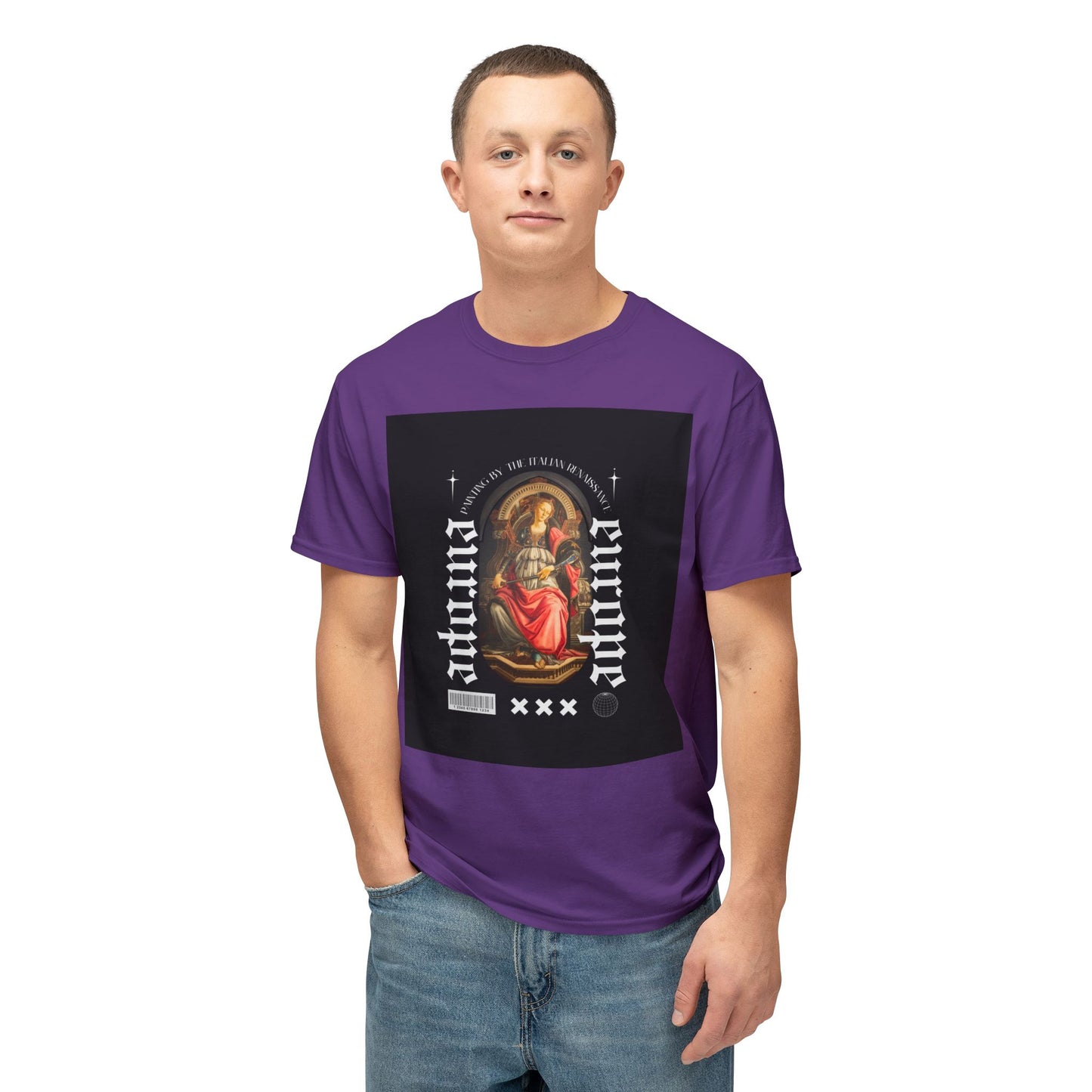 Italian Renaissance Painting Tee, Trendy Cotton Shirt for Art Lovers, Unique Gift for Birthdays, Festivals, Casual Wear