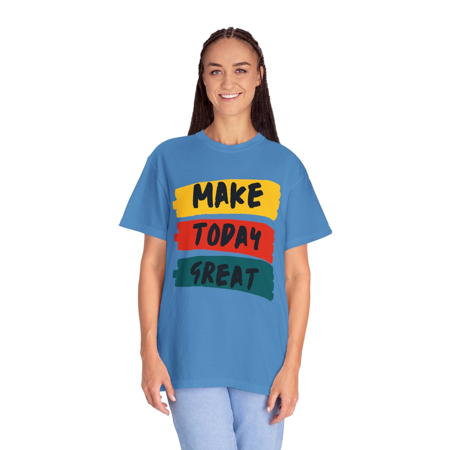 Motivational Unisex T-Shirt - Make Today Great, Casual Wear, Gifts for Her, Gifts for Him, Inspirational Tee, Everyday Comfort