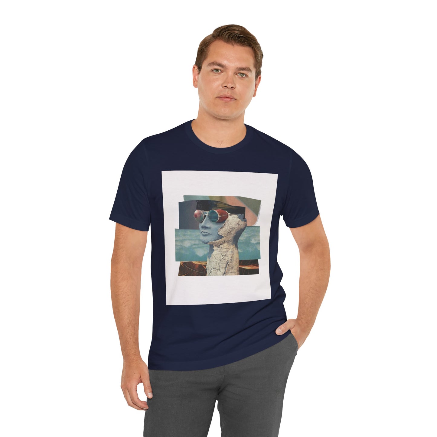 Retro Vibes Unisex Jersey Tee - Cool Graphic Shirt for Everyday Wear, Gift for Friends, Summer Style, Casual Hanging Out