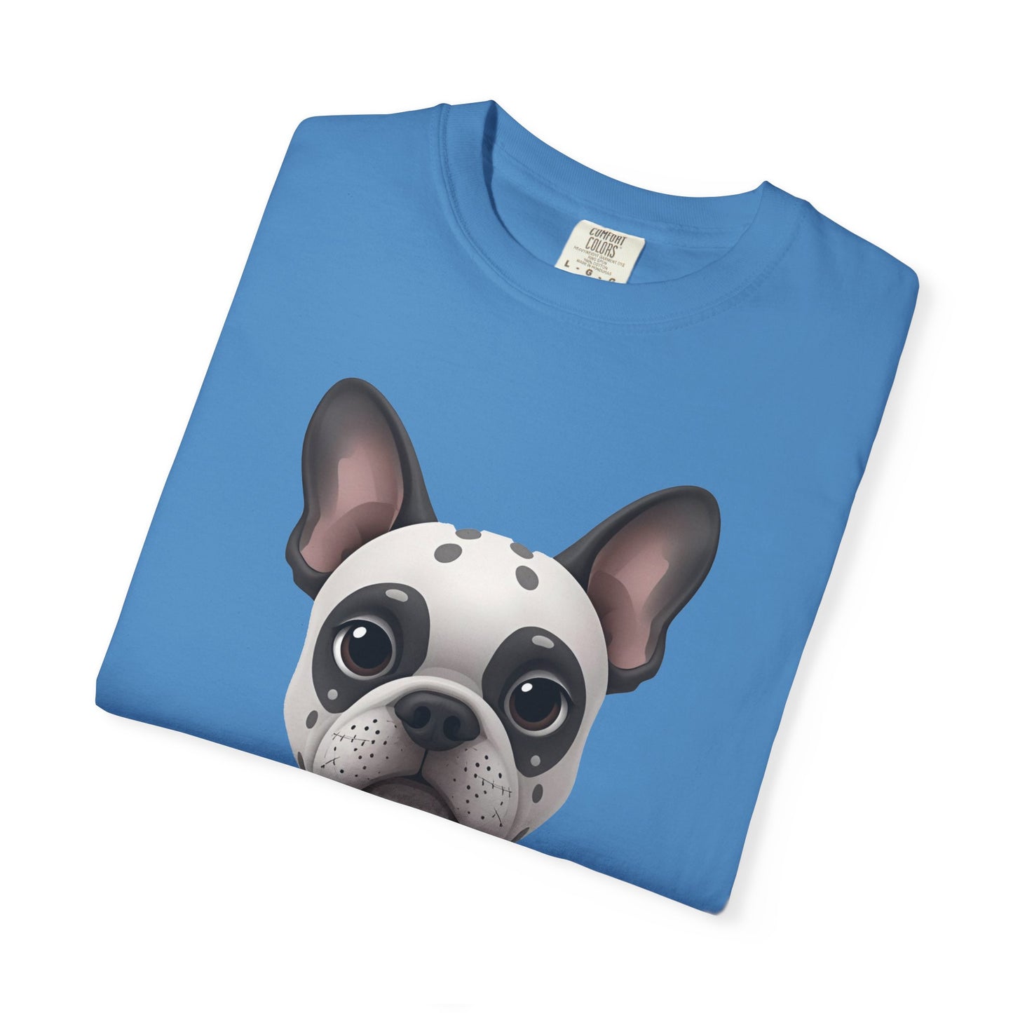 Cute 3D Design French Bulldog Unisex T-shirt, Animal Lover Gift
