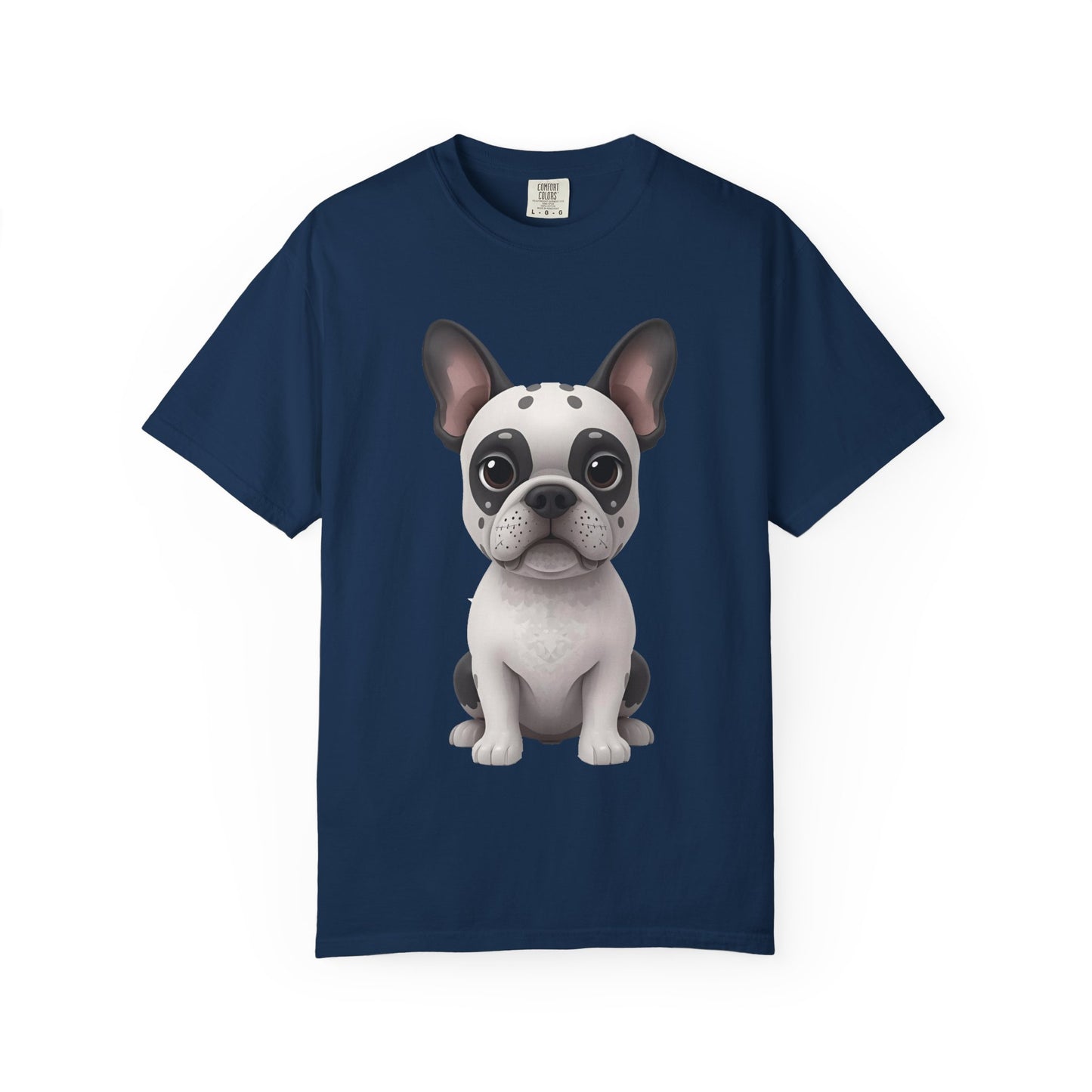 Cute 3D Design French Bulldog Unisex T-shirt, Animal Lover Gift