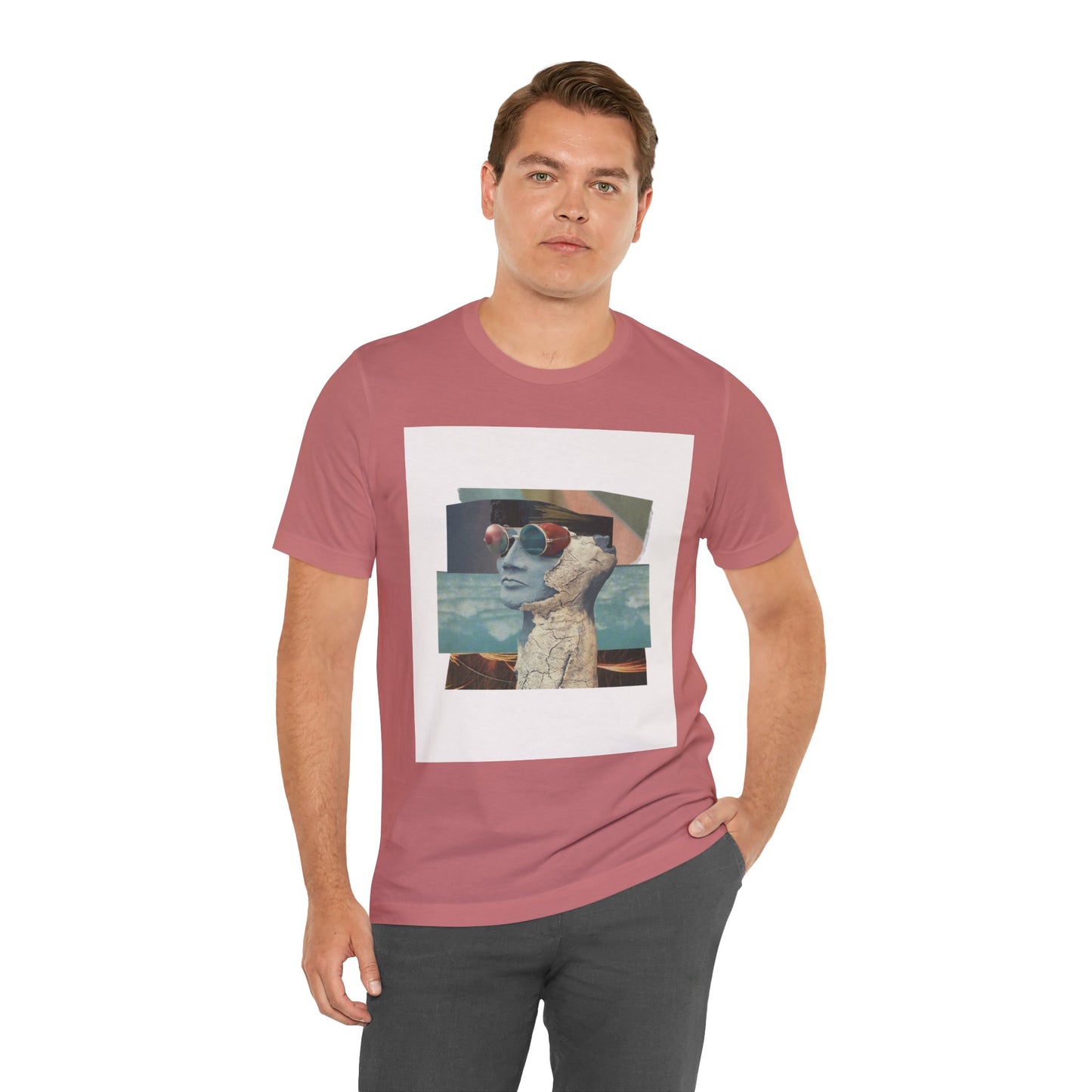 Retro Vibes Unisex Jersey Tee - Cool Graphic Shirt for Everyday Wear, Gift for Friends, Summer Style, Casual Hanging Out