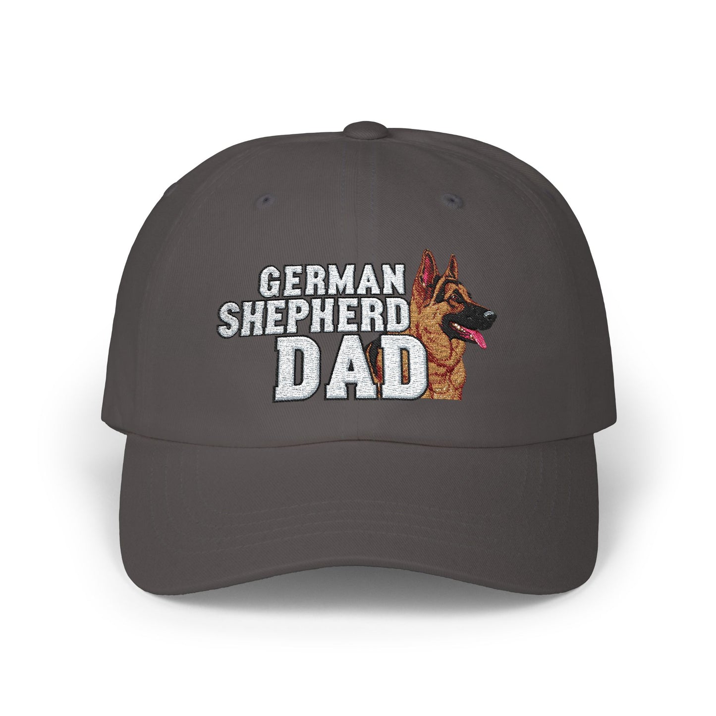 German Shepherd Embroidered Dad Cap - Classic Dad Hat for Dog Lovers