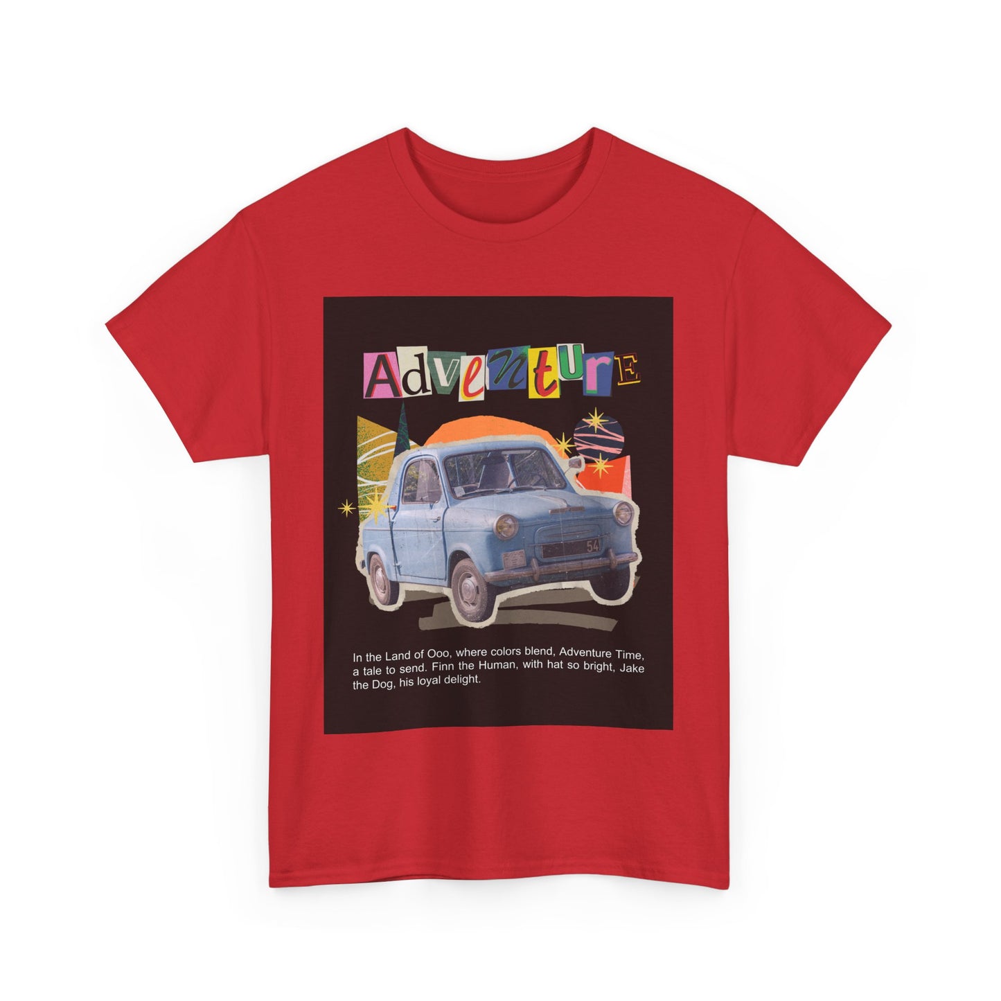 Adventure-Themed Unisex Cotton Tee, Retro Car Graphic Tee, Travel T-Shirt, Gift for Adventurers, Vintage Exploration Top