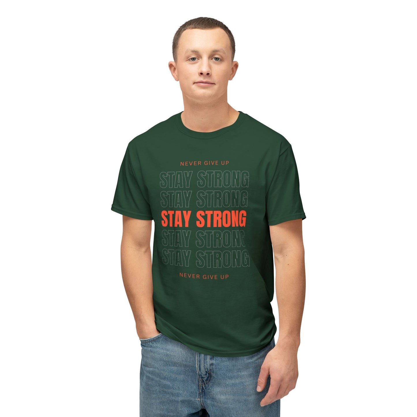 Stay Strong Motivational Unisex T-Shirt, Inspirational Tee, Gift for Fitness Lovers, Positive Affirmation Shirt, Self-Care Apparel