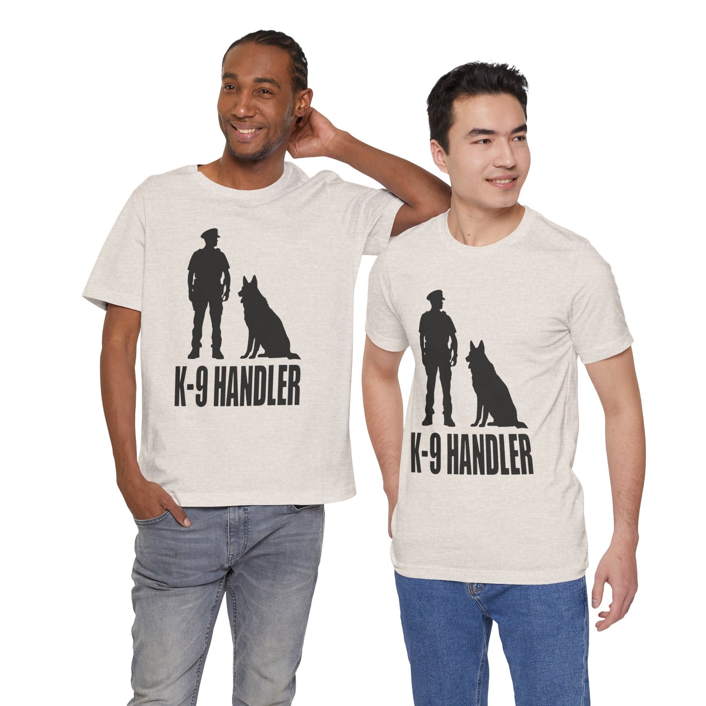 K9 Handler Unisex Tee, Dog Lover Gift, Pet Handler Shirt, Animal Advocate Apparel, Canine Enthusiast Top, Training Gear