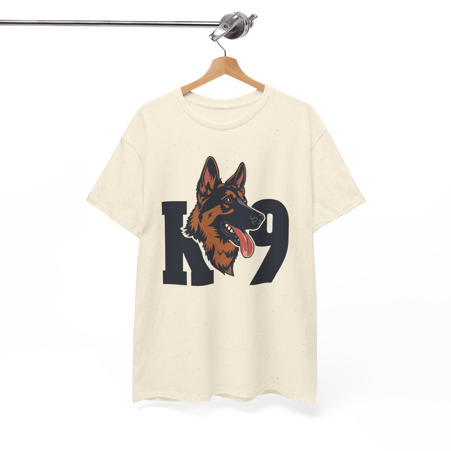 German Shepherd K9 Lover Unisex Heavy Cotton Tee | Dog Owner Gift, Dog Lover Apparel