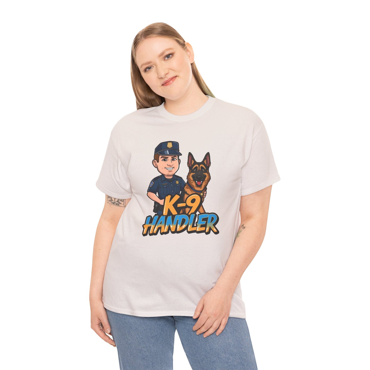 Funny K-9 Handler T-Shirt: The Ultimate Gift for Dog Lovers & Officers