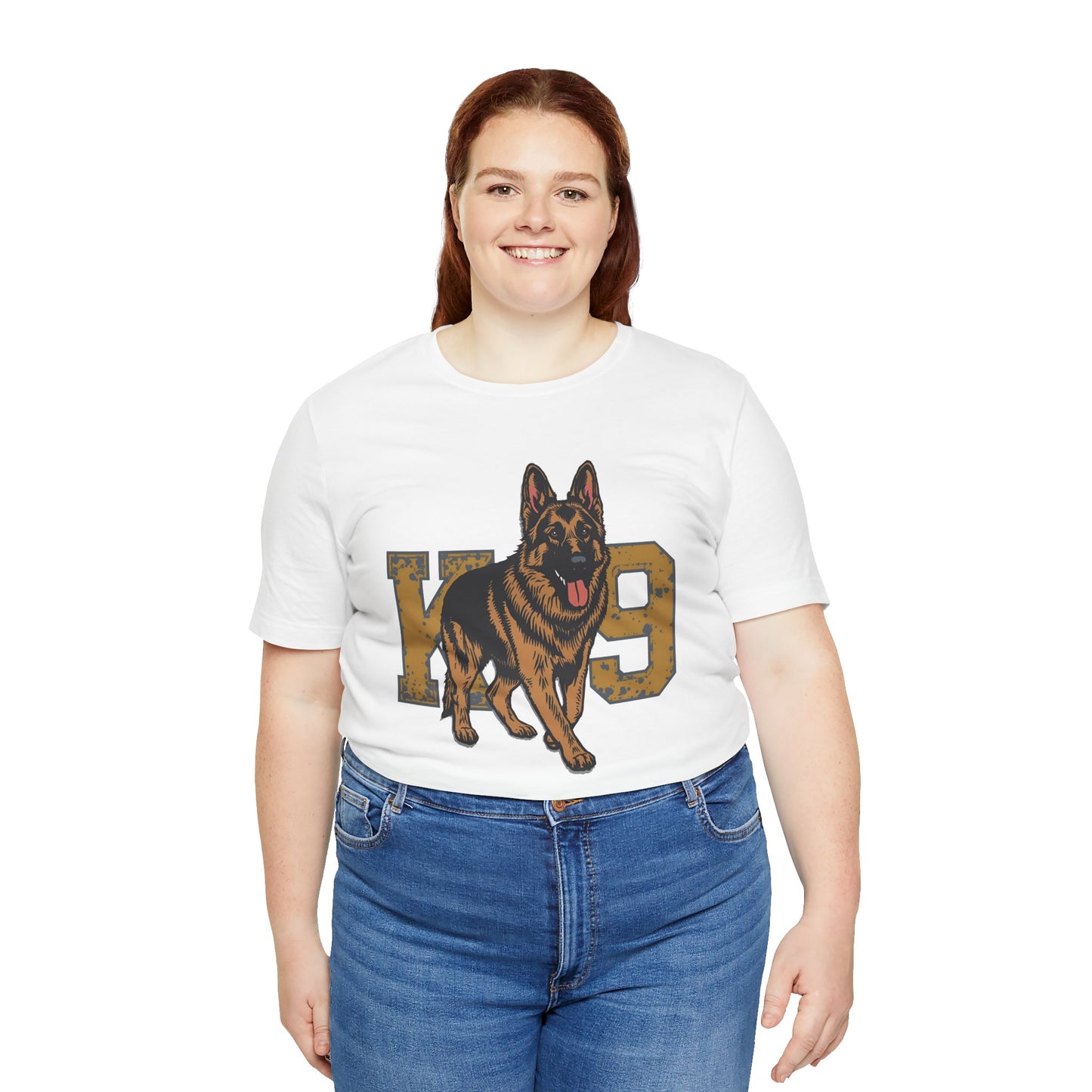 K9 Dog Lover German Shepherd Tee, Pet Owner Gift, Unisex Jersey Shirt