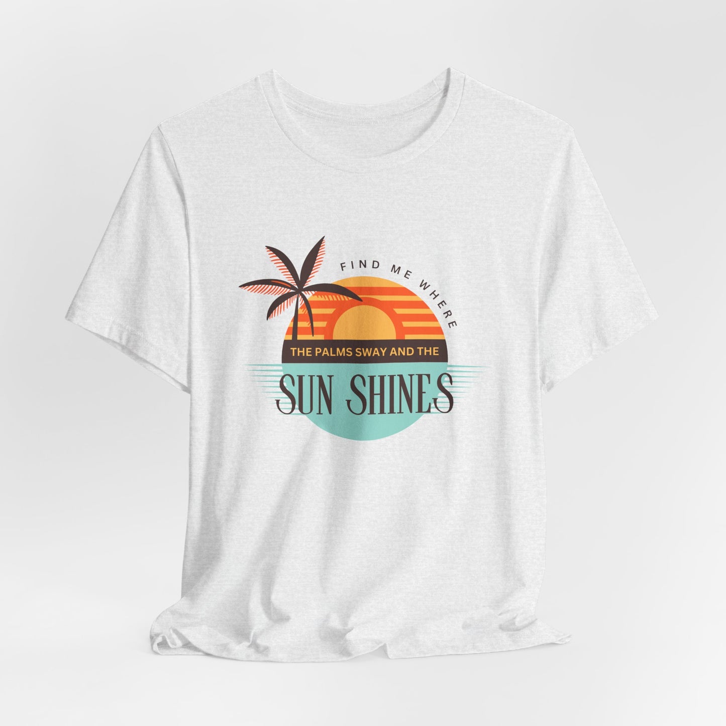 Tropical Vibes Tee - Relaxing Beach Sunset Design for Travelers and Summer Lovers, Perfect Gift for Vacations, Beach Days, and Casual Style