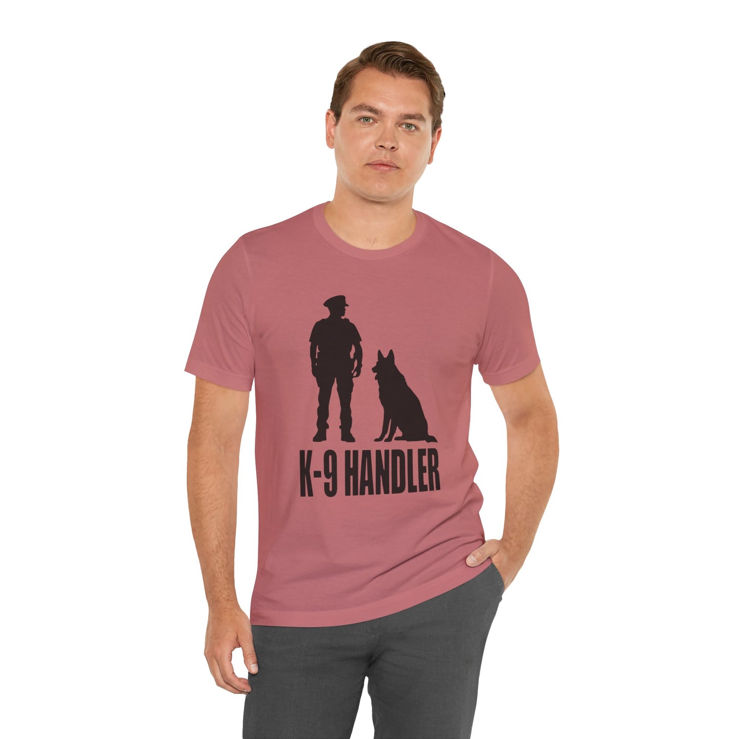 K9 Handler Unisex Tee, Dog Lover Gift, Pet Handler Shirt, Animal Advocate Apparel, Canine Enthusiast Top, Training Gear