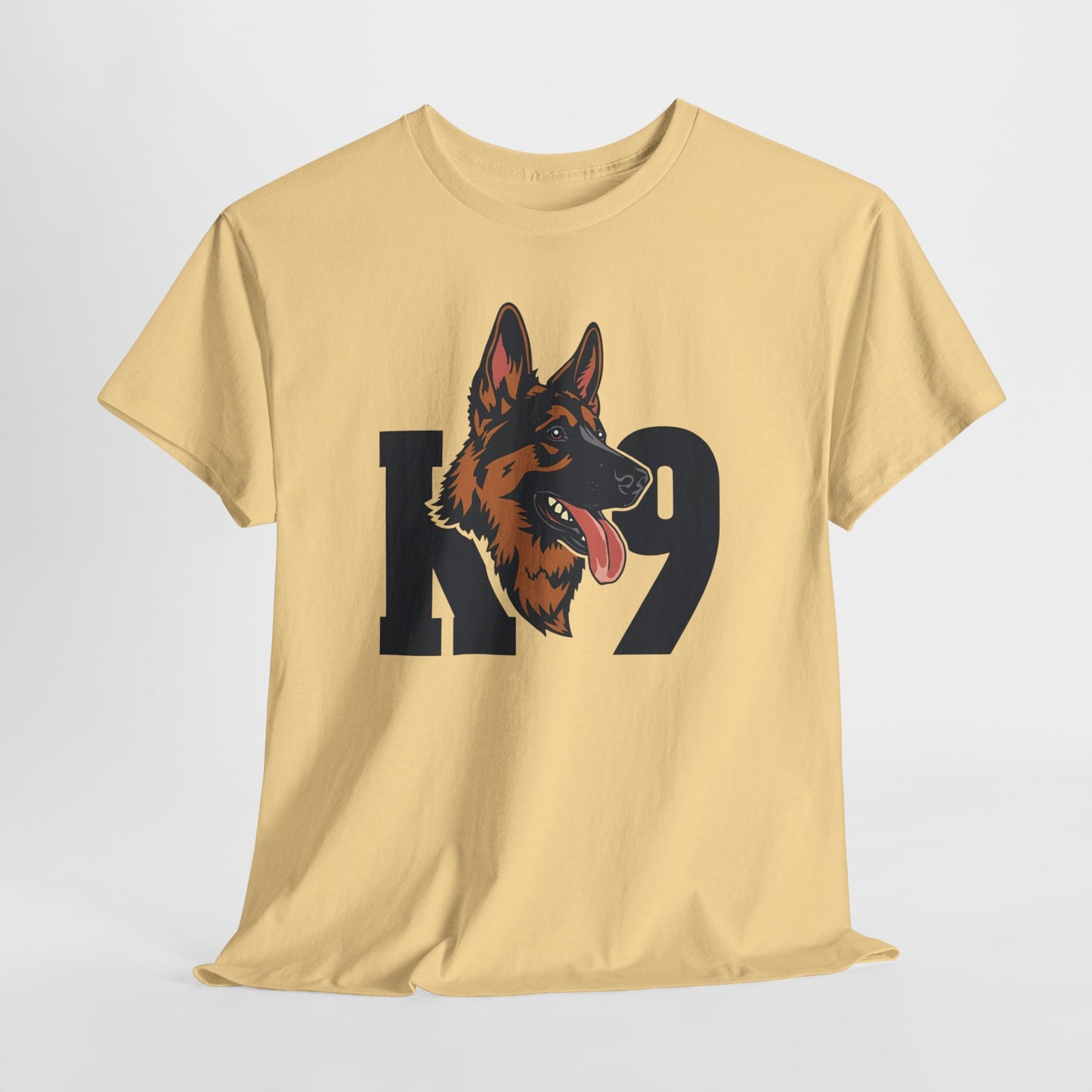 German Shepherd K9 Lover Unisex Heavy Cotton Tee | Dog Owner Gift, Dog Lover Apparel