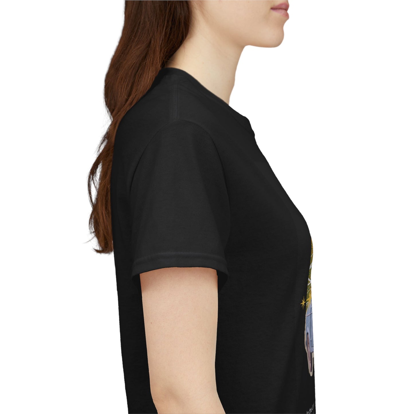 Adventure-Themed Unisex Cotton Tee, Retro Car Graphic Tee, Travel T-Shirt, Gift for Adventurers, Vintage Exploration Top