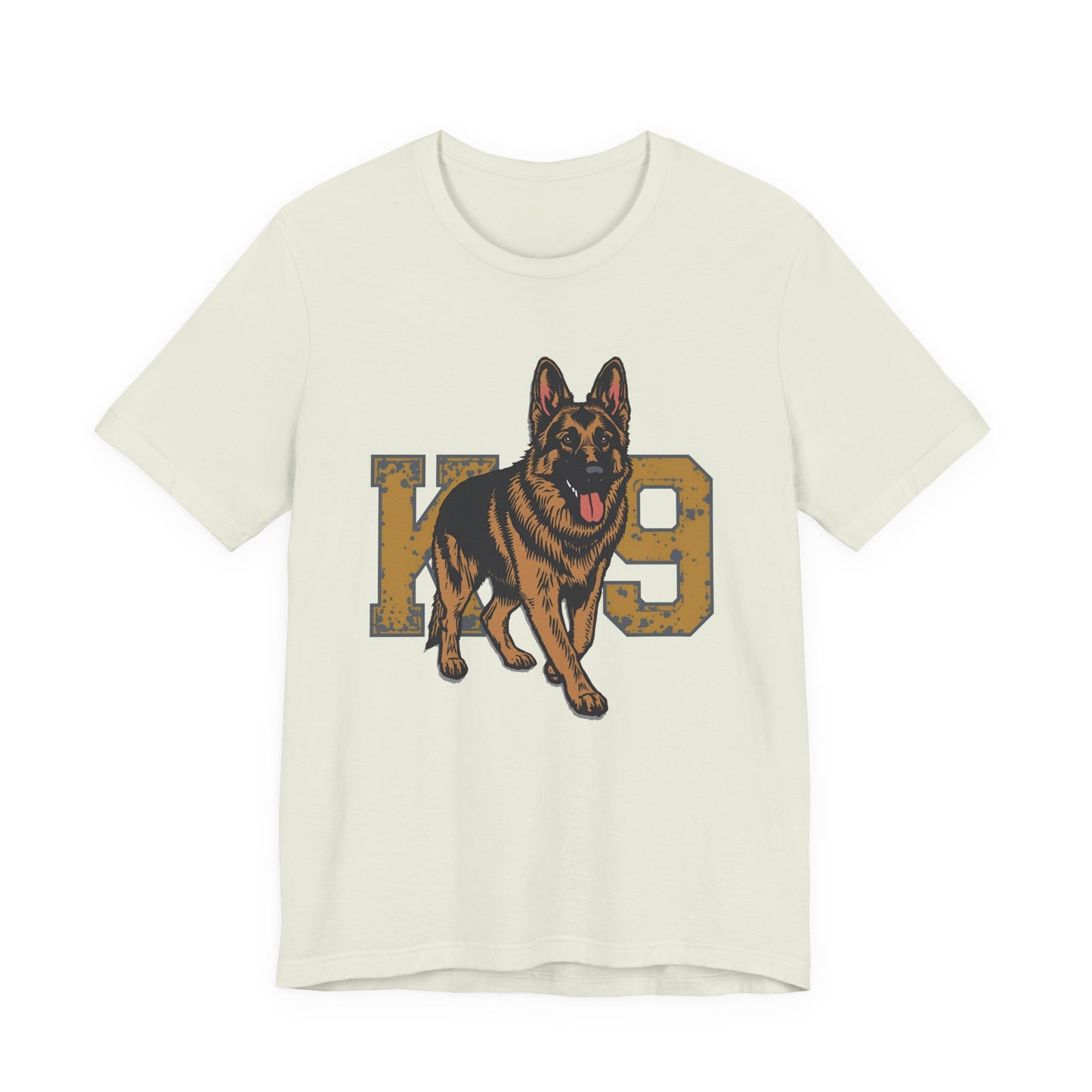 K9 Dog Lover German Shepherd Tee, Pet Owner Gift, Unisex Jersey Shirt