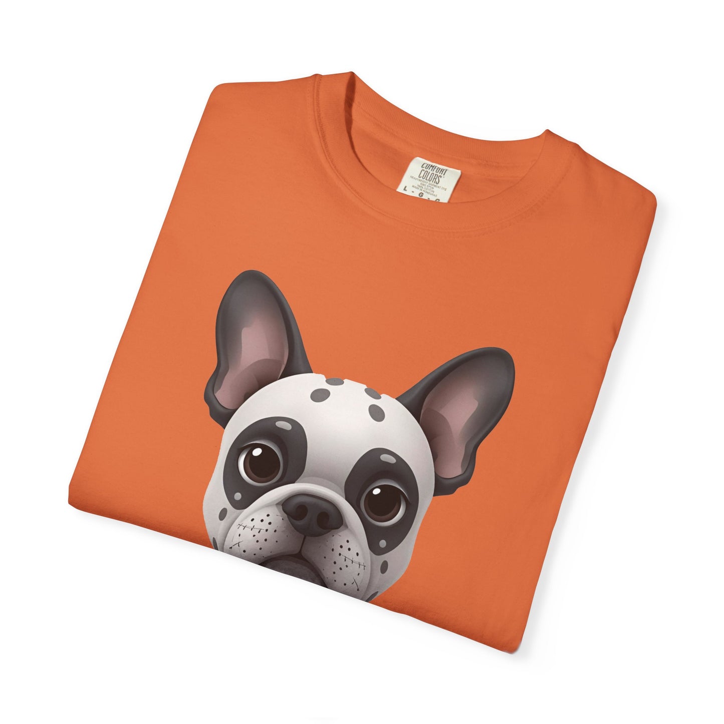 Cute 3D Design French Bulldog Unisex T-shirt, Animal Lover Gift