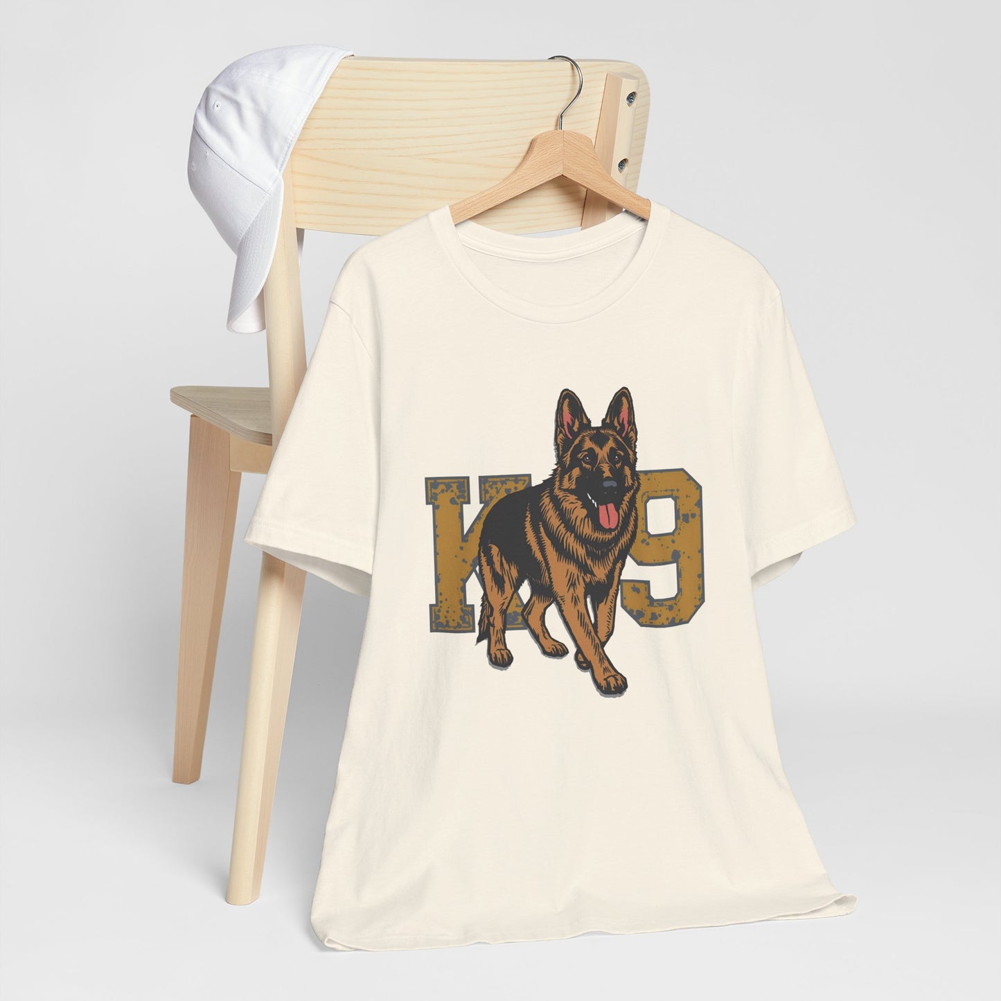 K9 Dog Lover German Shepherd Tee, Pet Owner Gift, Unisex Jersey Shirt