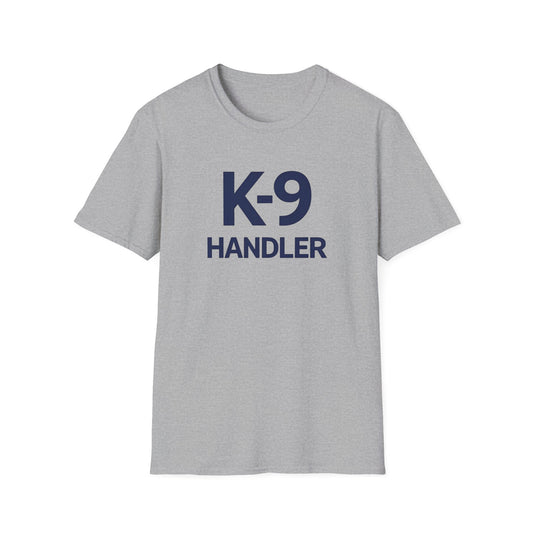 K-9 Handler Unisex T-Shirt, Dog Handler Gift, Pet Lover Apparel, Canine Cop Shirt