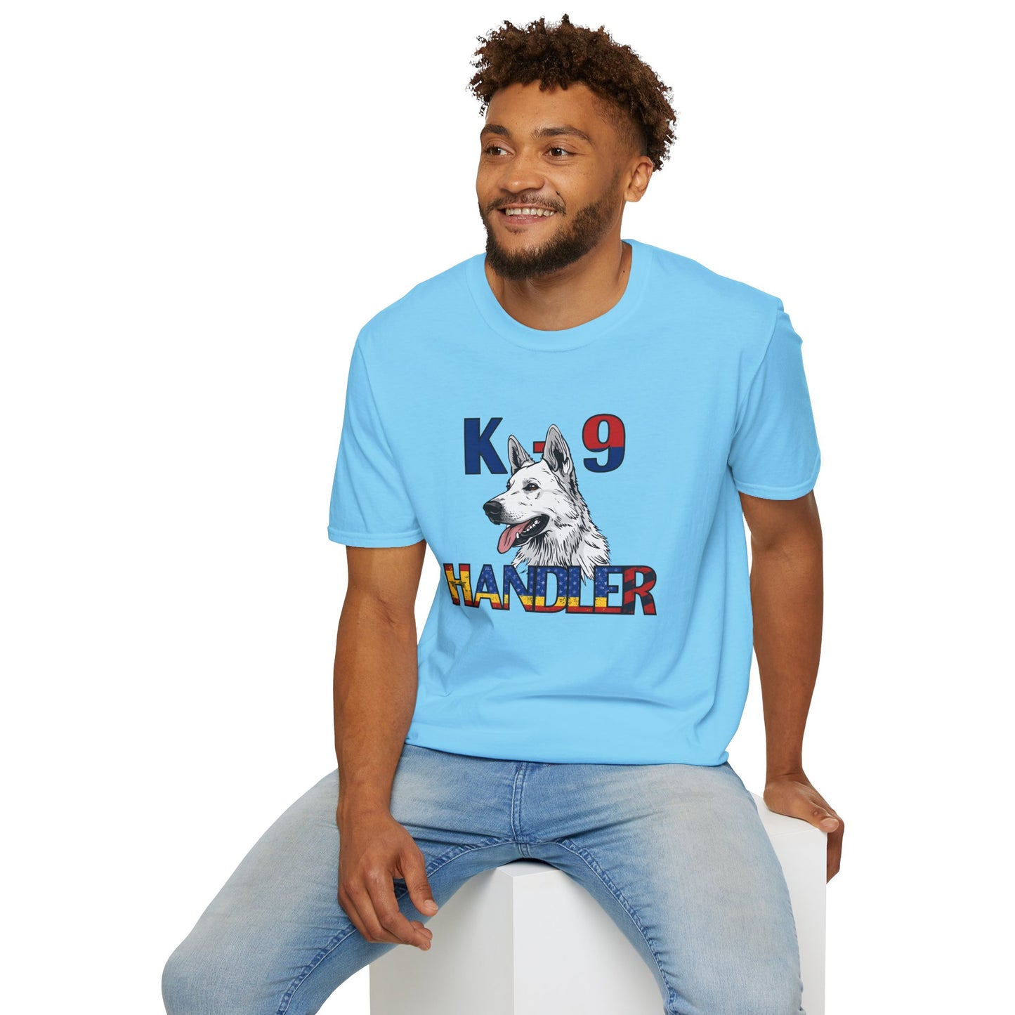 German Shepherd K9 Handler T-Shirt, Police Dog Tee, Canine Enthusiast Apparel