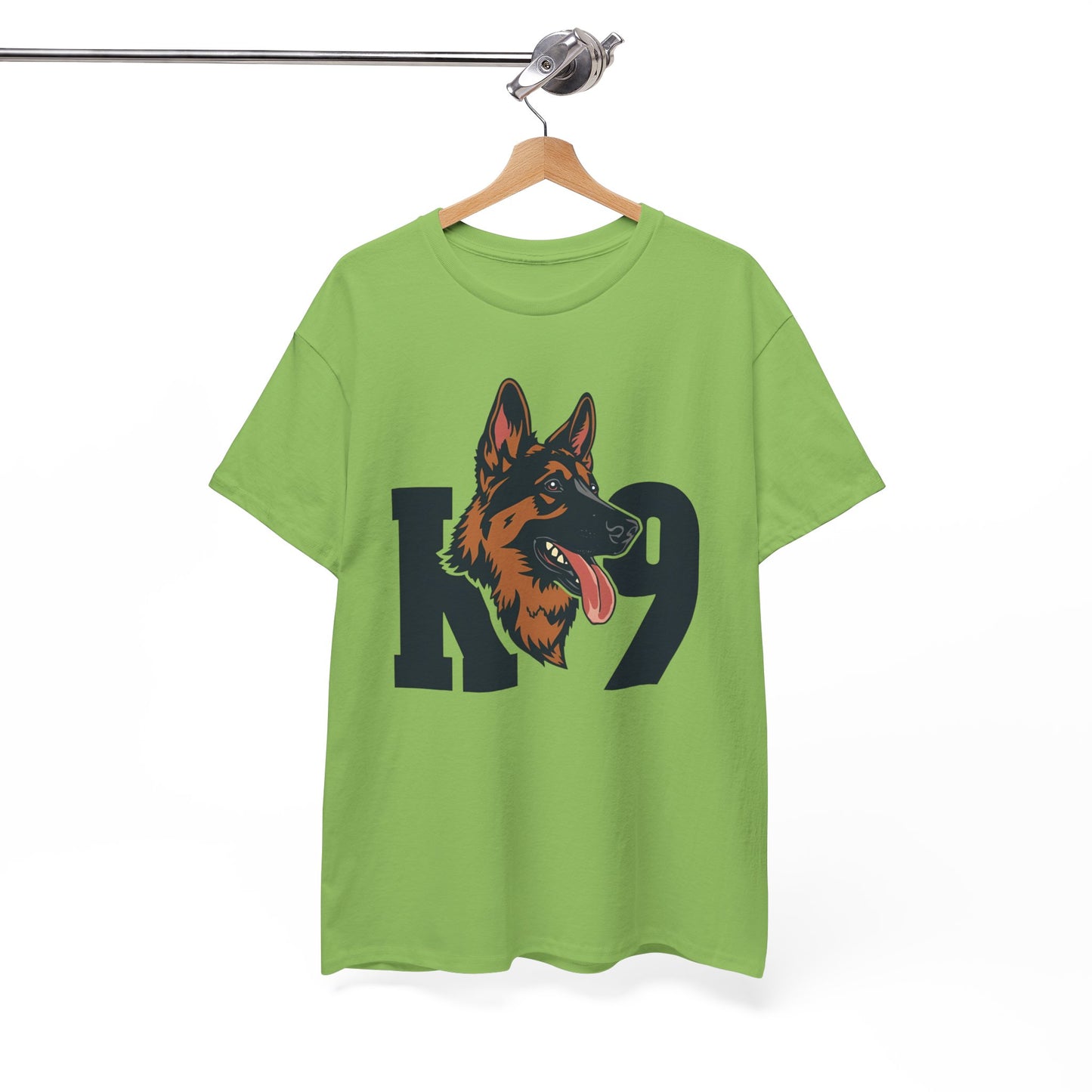 German Shepherd K9 Lover Unisex Heavy Cotton Tee | Dog Owner Gift, Dog Lover Apparel