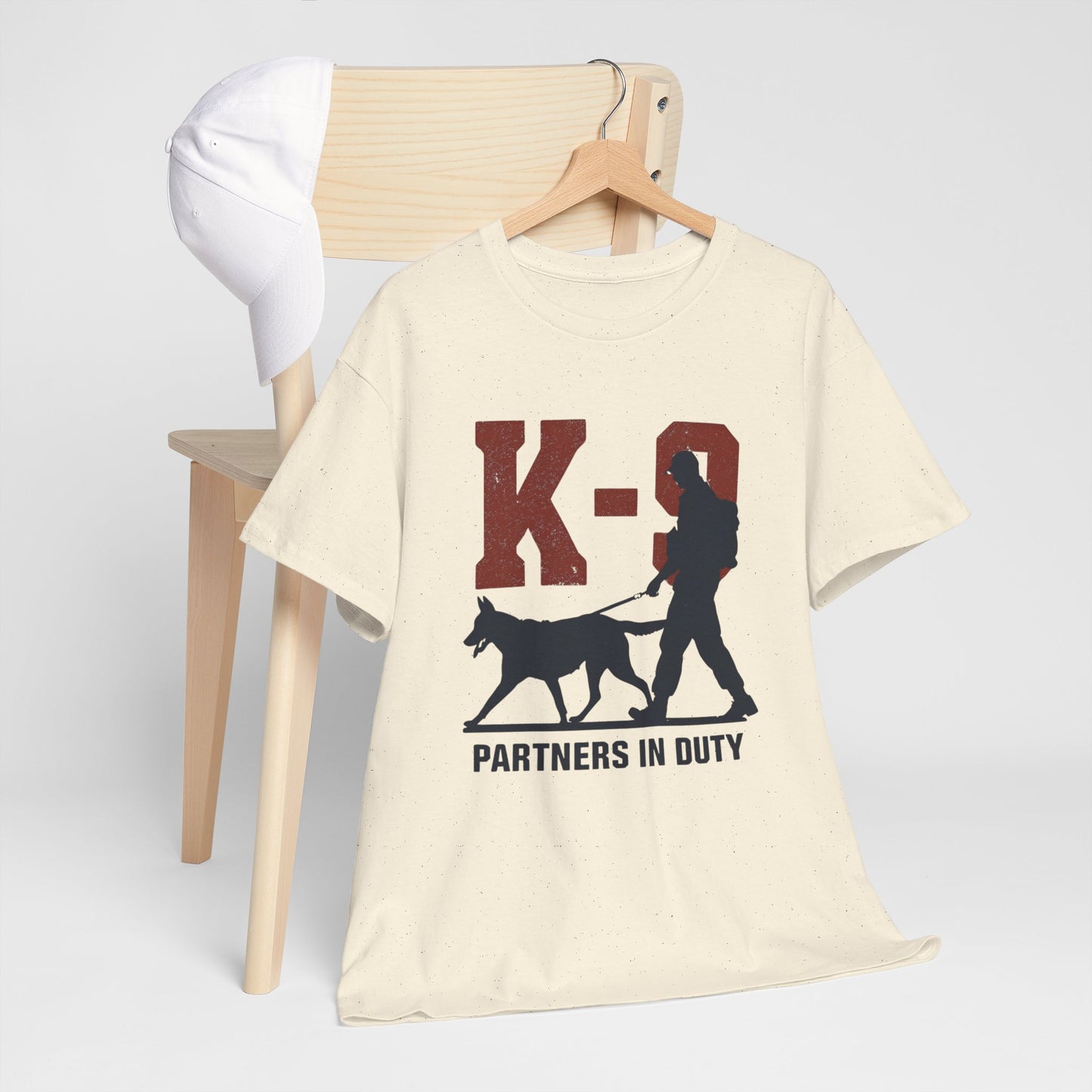 K-9 Partners in Duty Tee, Dog Handler T-Shirt, Dog Lover Tee, Police Dog Apparel, Dog Owner T-Shirt