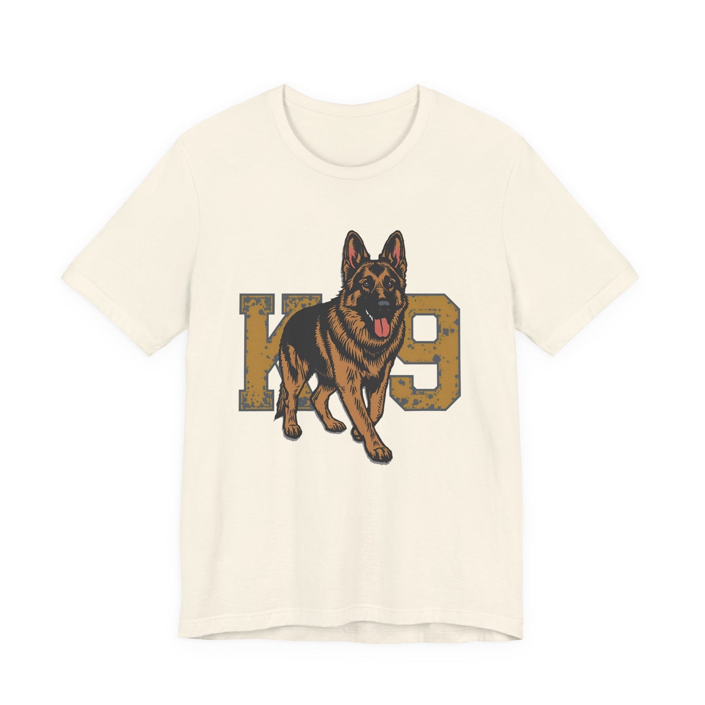 K9 Dog Lover German Shepherd Tee, Pet Owner Gift, Unisex Jersey Shirt
