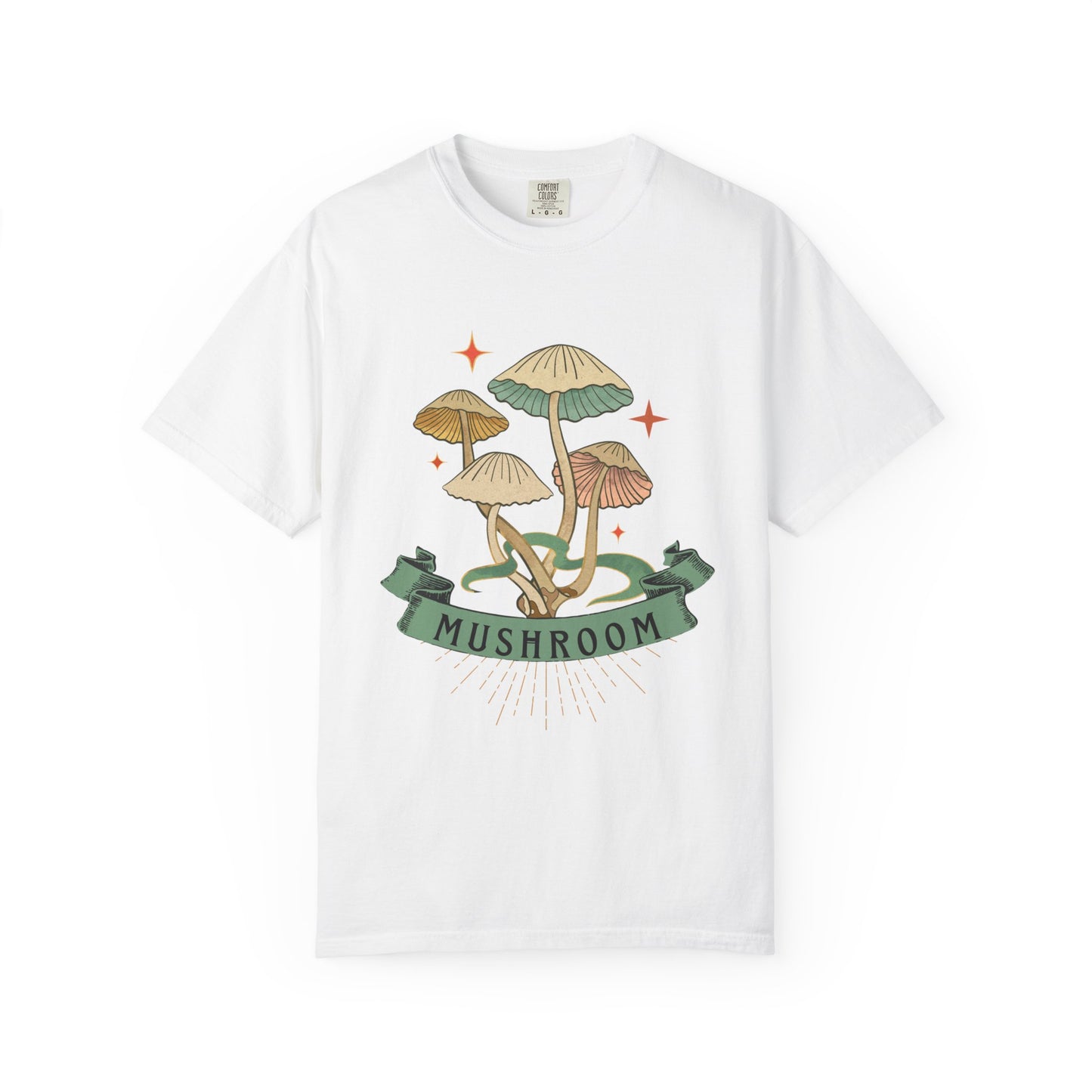 Mushroom Magic T-Shirt, Nature Lover Gift, Unisex Tee, Eco-Friendly Clothing, Summer Style, Festival Outfit