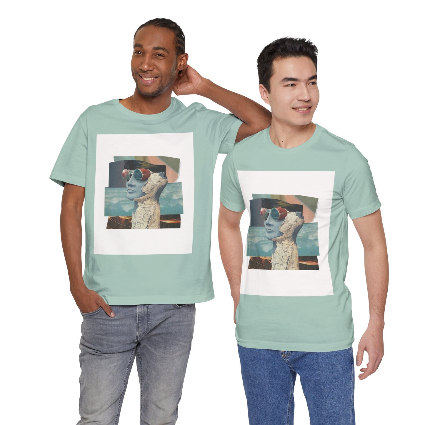 Retro Vibes Unisex Jersey Tee - Cool Graphic Shirt for Everyday Wear, Gift for Friends, Summer Style, Casual Hanging Out