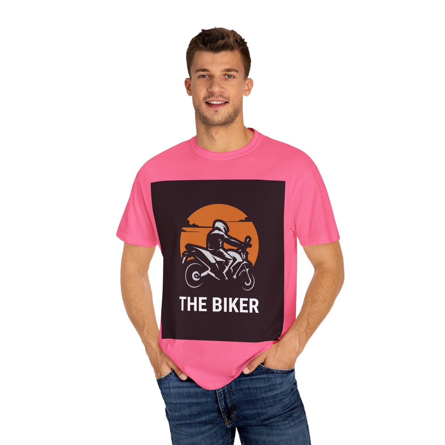 Unisex Biker T-Shirt - Perfect Gift for Motorcycle Lovers, Casual Wear, Biking Events, Birthday Gift, Gift for Riders