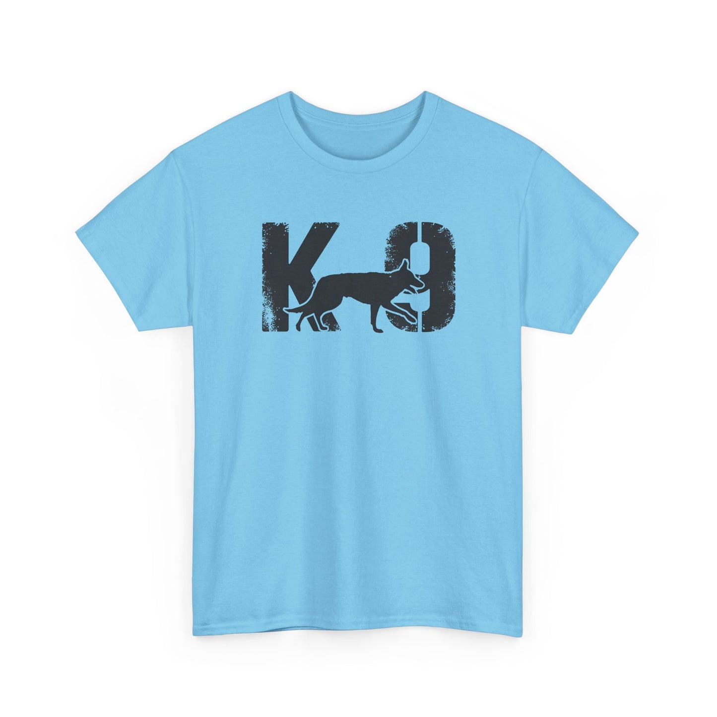 K-9 Dog Lover's Unisex Heavy Cotton Tee | T-Shirt for K-9 Handler | Dog Between K and 9 Design