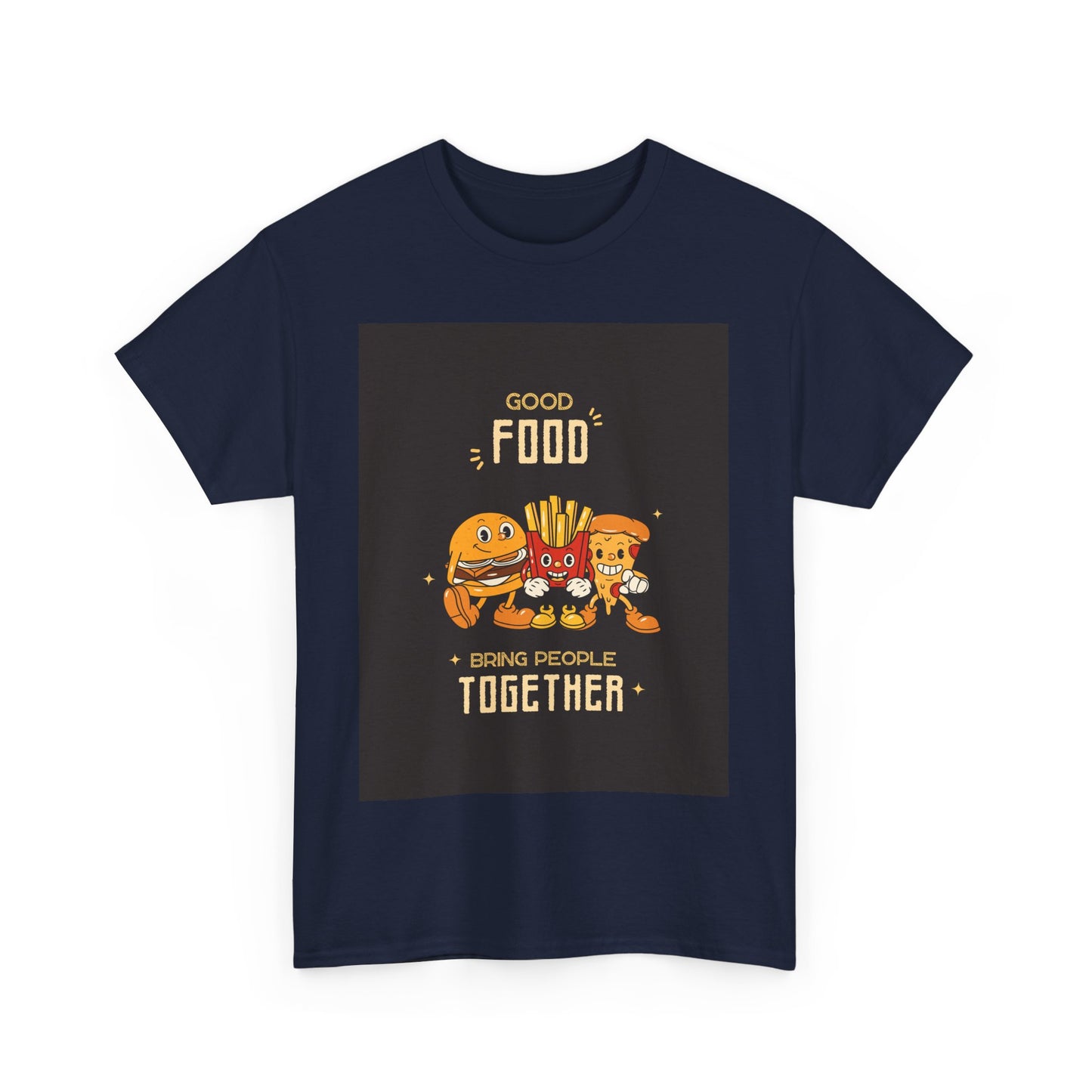 Good Food Unisex Tee | Fun Foodie Shirt, Gift for Food Lovers, Casual Wear, Kitchen Humor, BBQ Party
