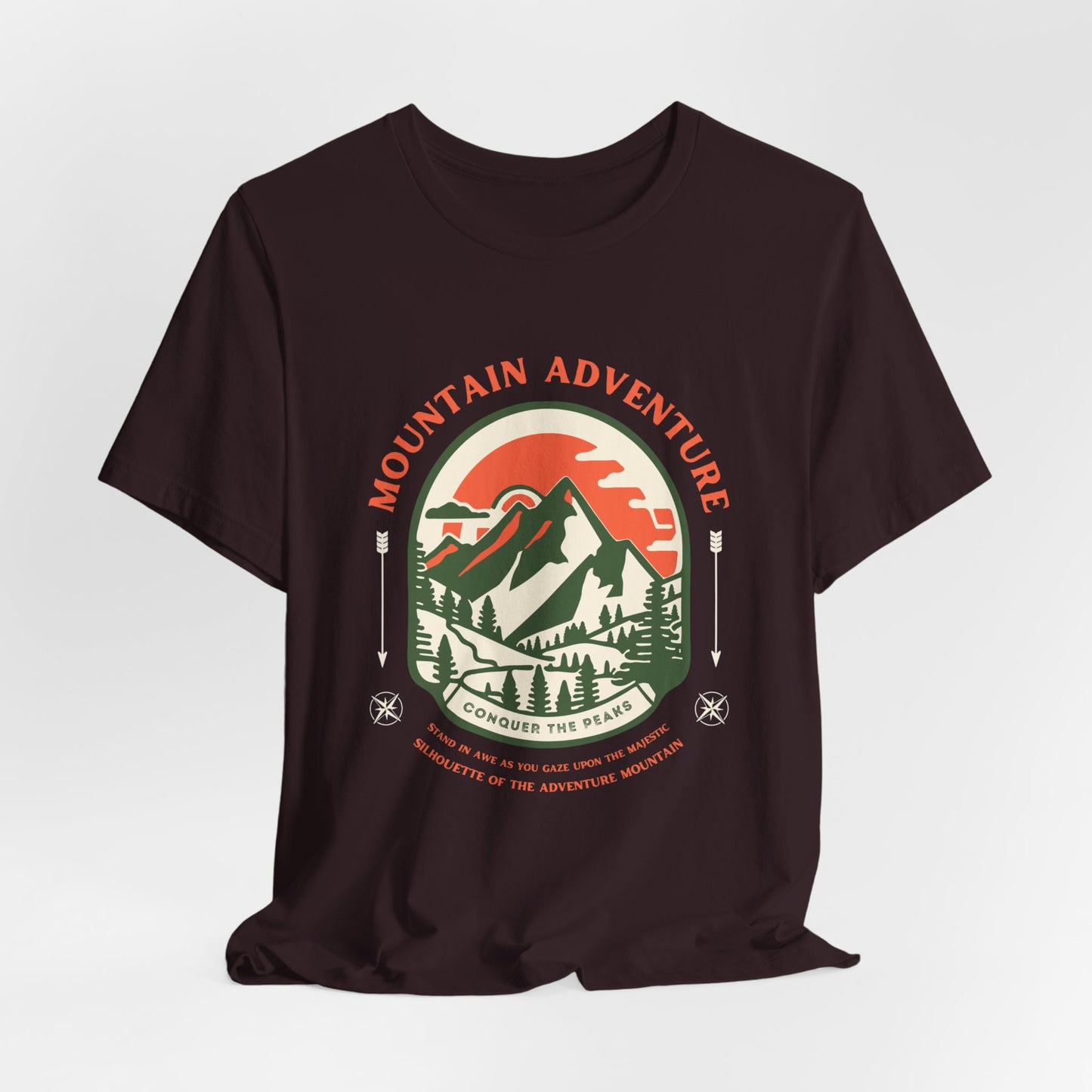 Mountain Adventure Unisex Tee, Outdoor Shirt, Camping Apparel, Hiking Gift, Nature Lover T-Shirt, Adventurer's Top