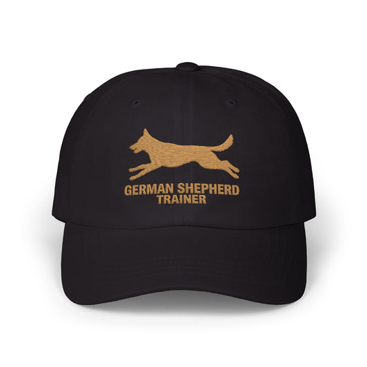Embroidered German Shepherd Trainer Classic Dad Cap | Pet Lover Gift | Dog Trainer Merchandise
