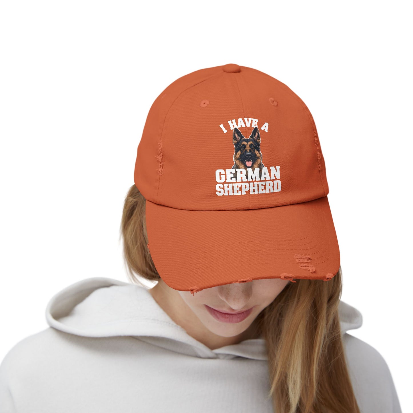 Dog Lover's Distressed Hat - I Have a German Shepherd