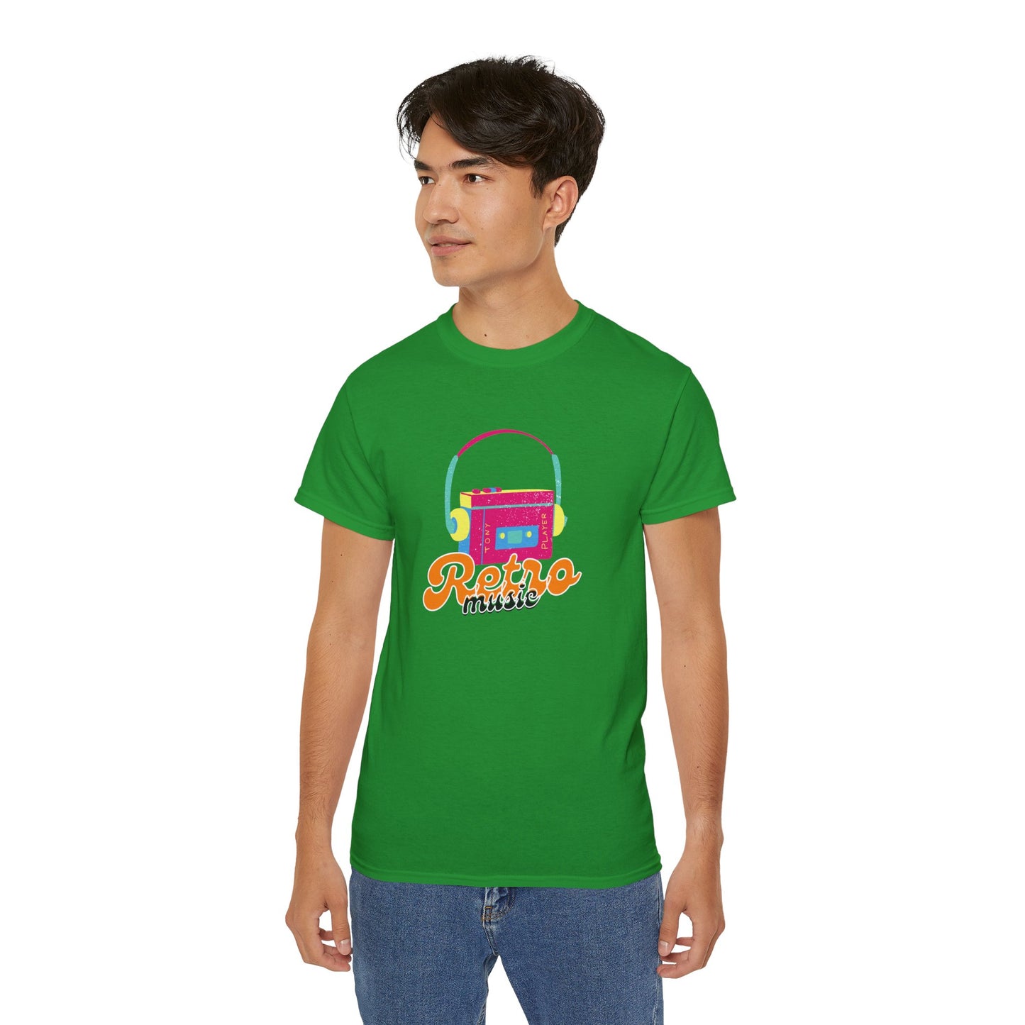 Retro Music Unisex Tee, Vintage Style Shirt, 80s Music Lover Gift, Casual Wear, Festival Outfit, Music Party T-Shirt