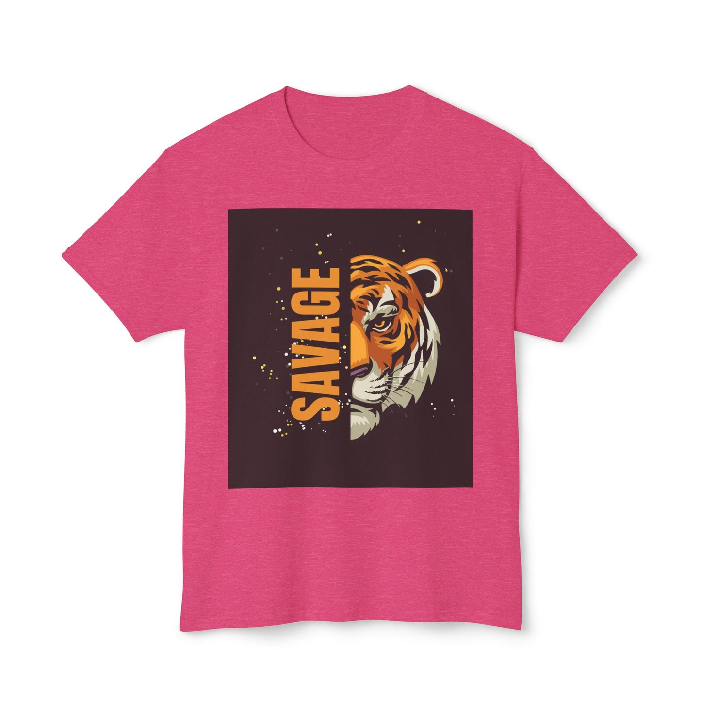 Savage Tiger Unisex T-Shirt, Graphic Tee, Animal Lover Shirt, Trendy Fashion, Gift for Him/Her, Wild Style Clothing