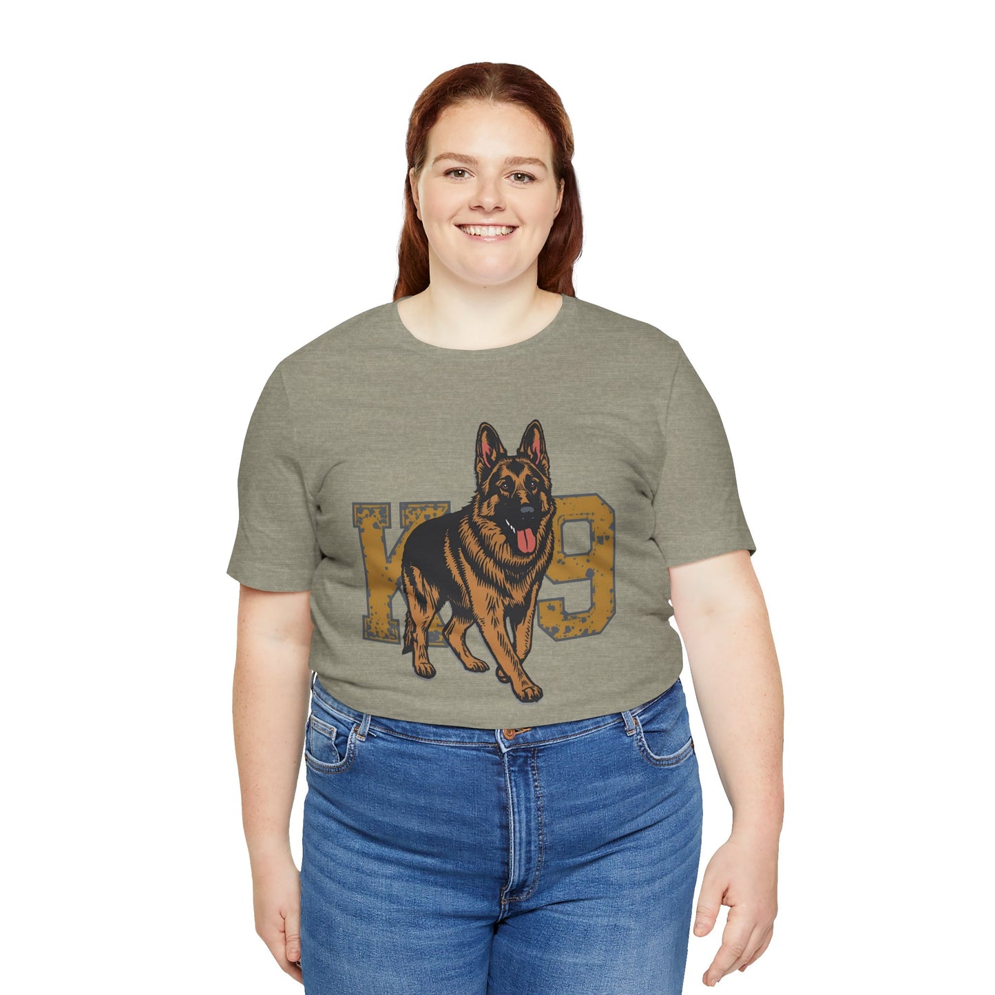 K9 Dog Lover German Shepherd Tee, Pet Owner Gift, Unisex Jersey Shirt