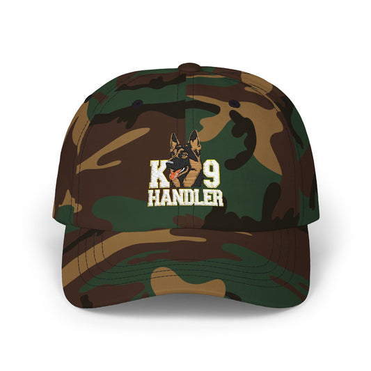 Embroidered K9 Handler Hat, German Shepherd Stylish Cap for Dog Trainers, Outdoor Activities