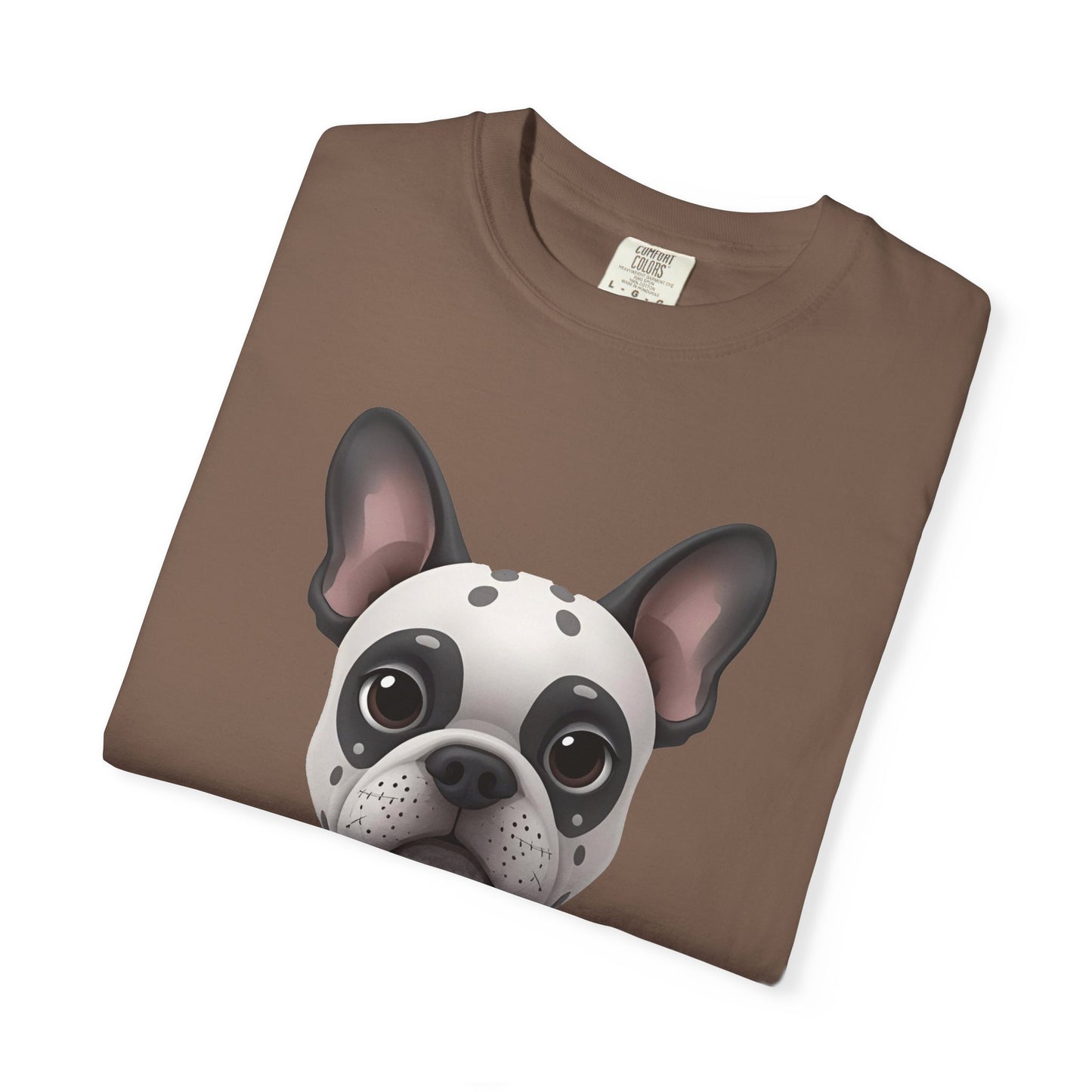 Cute 3D Design French Bulldog Unisex T-shirt, Animal Lover Gift