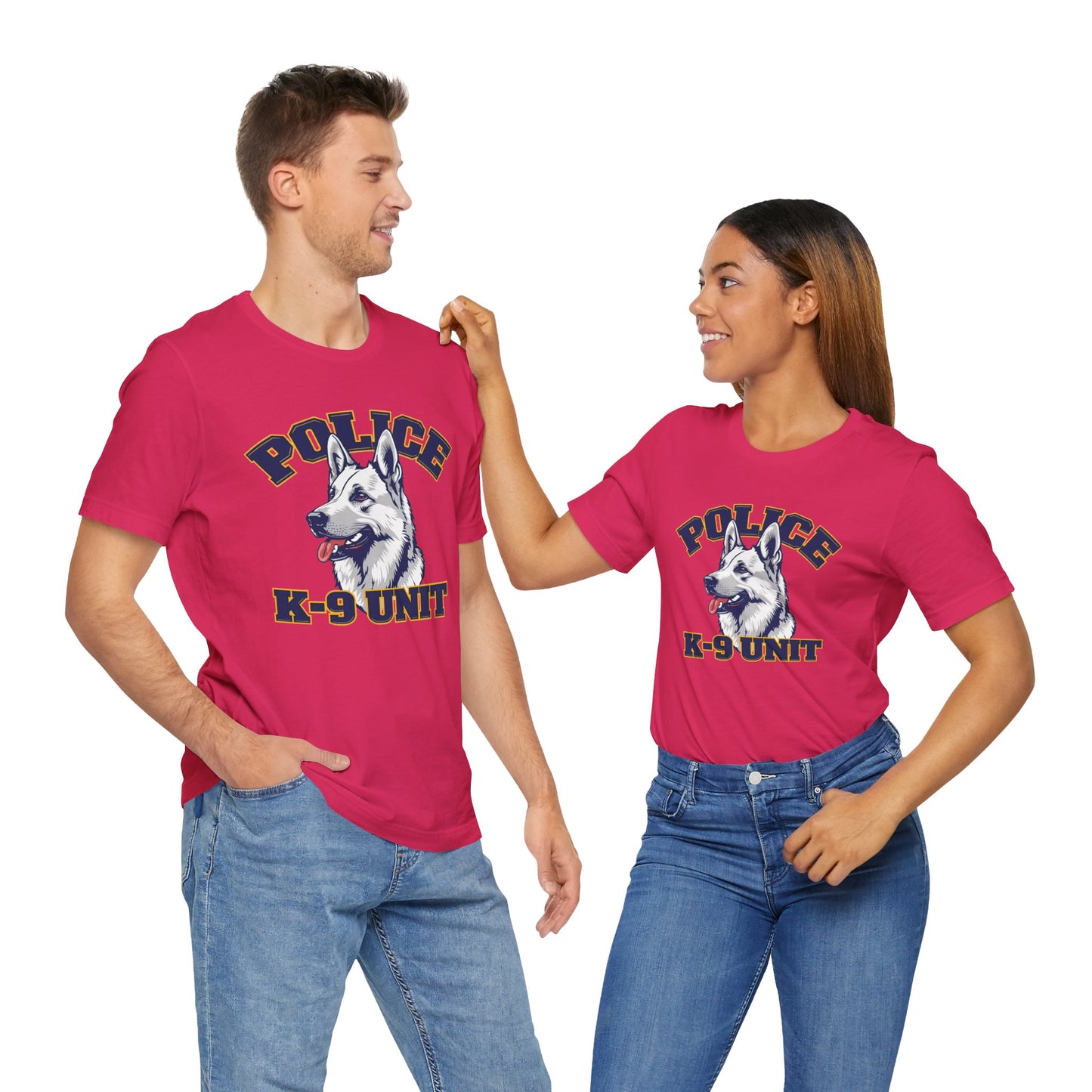 German Shepherd K-9 Unit Police Tee - Perfect for Dog Lovers, Police Fans