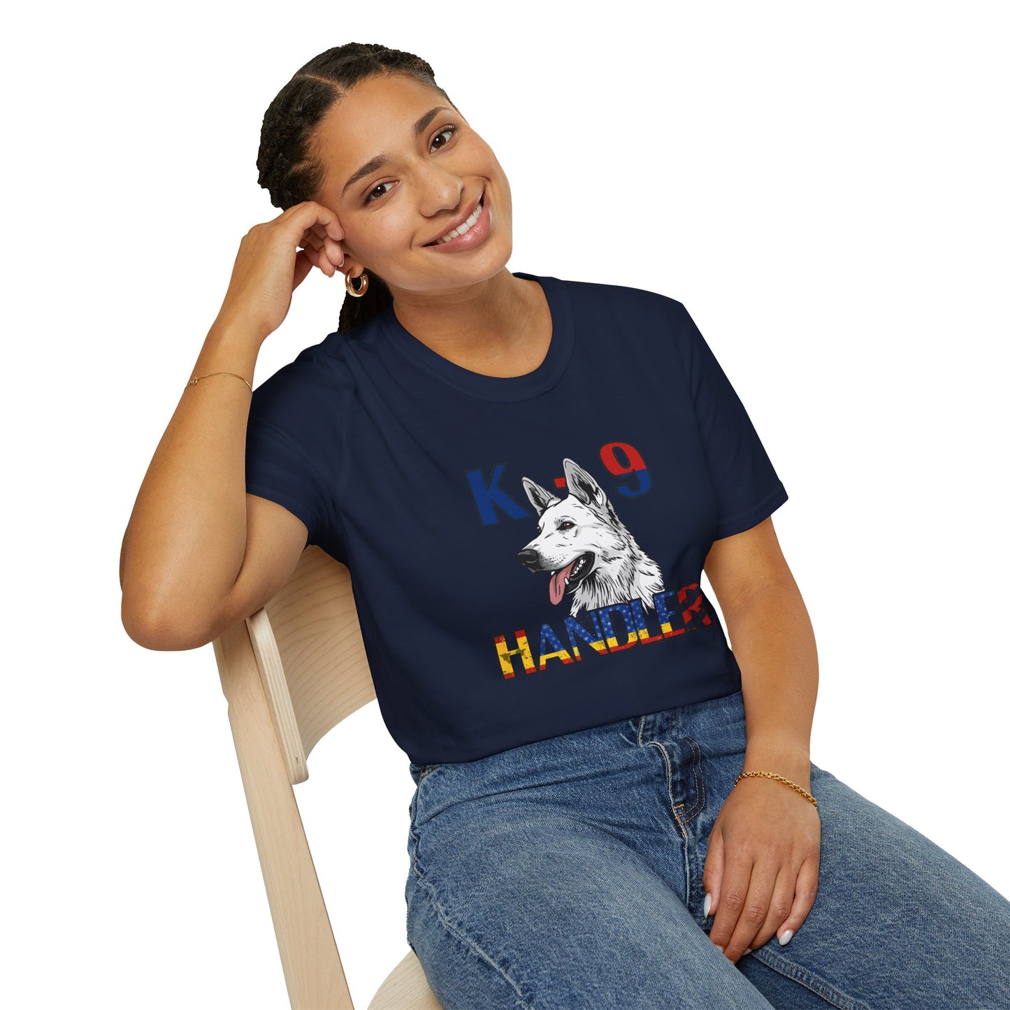 German Shepherd K9 Handler T-Shirt, Police Dog Tee, Canine Enthusiast Apparel
