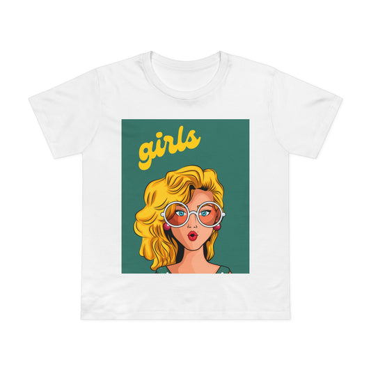 Girls Graphic Tee - Fun Women’s Maple T-Shirt, Casual Wear, Gift for Her, Birthday Party, Summer Fashion