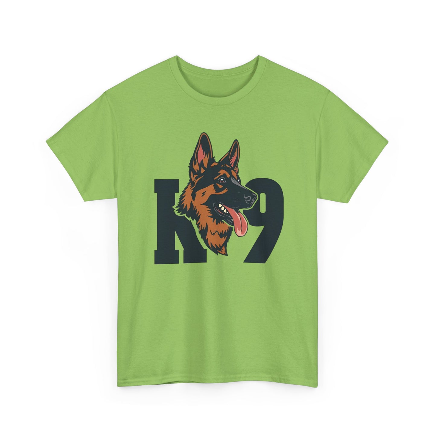 German Shepherd K9 Lover Unisex Heavy Cotton Tee | Dog Owner Gift, Dog Lover Apparel