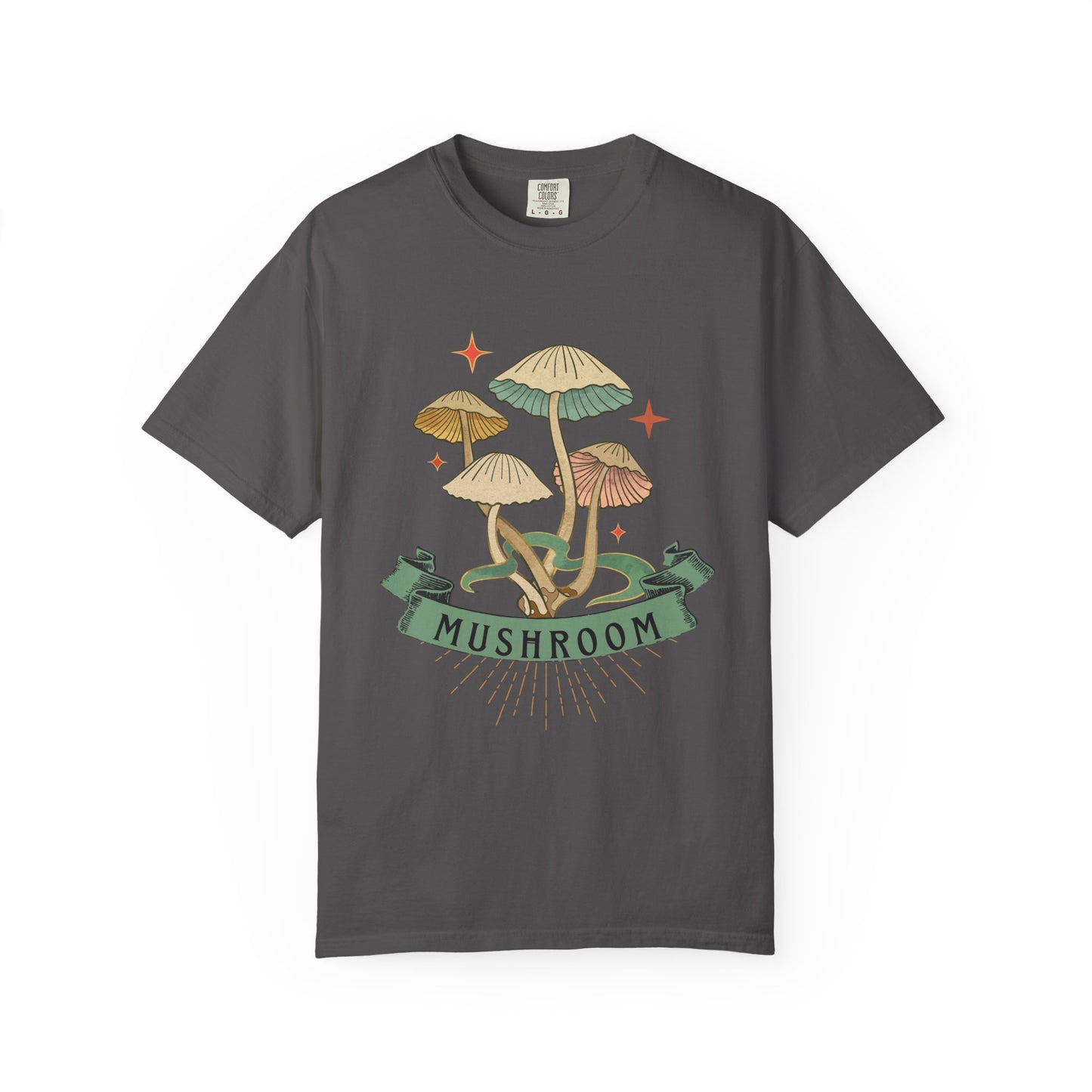 Mushroom Magic T-Shirt, Nature Lover Gift, Unisex Tee, Eco-Friendly Clothing, Summer Style, Festival Outfit