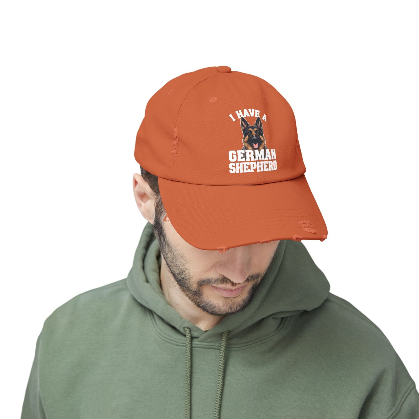 Dog Lover's Distressed Hat - I Have a German Shepherd