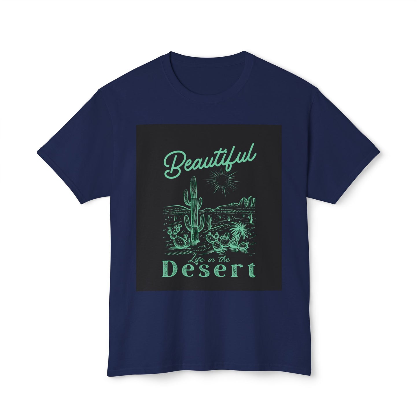 Beautiful Desert Unisex T-Shirt, Nature Lover Tee, Summer Vacation Apparel, Gift for Him/Her, Retro Graphic Shirt