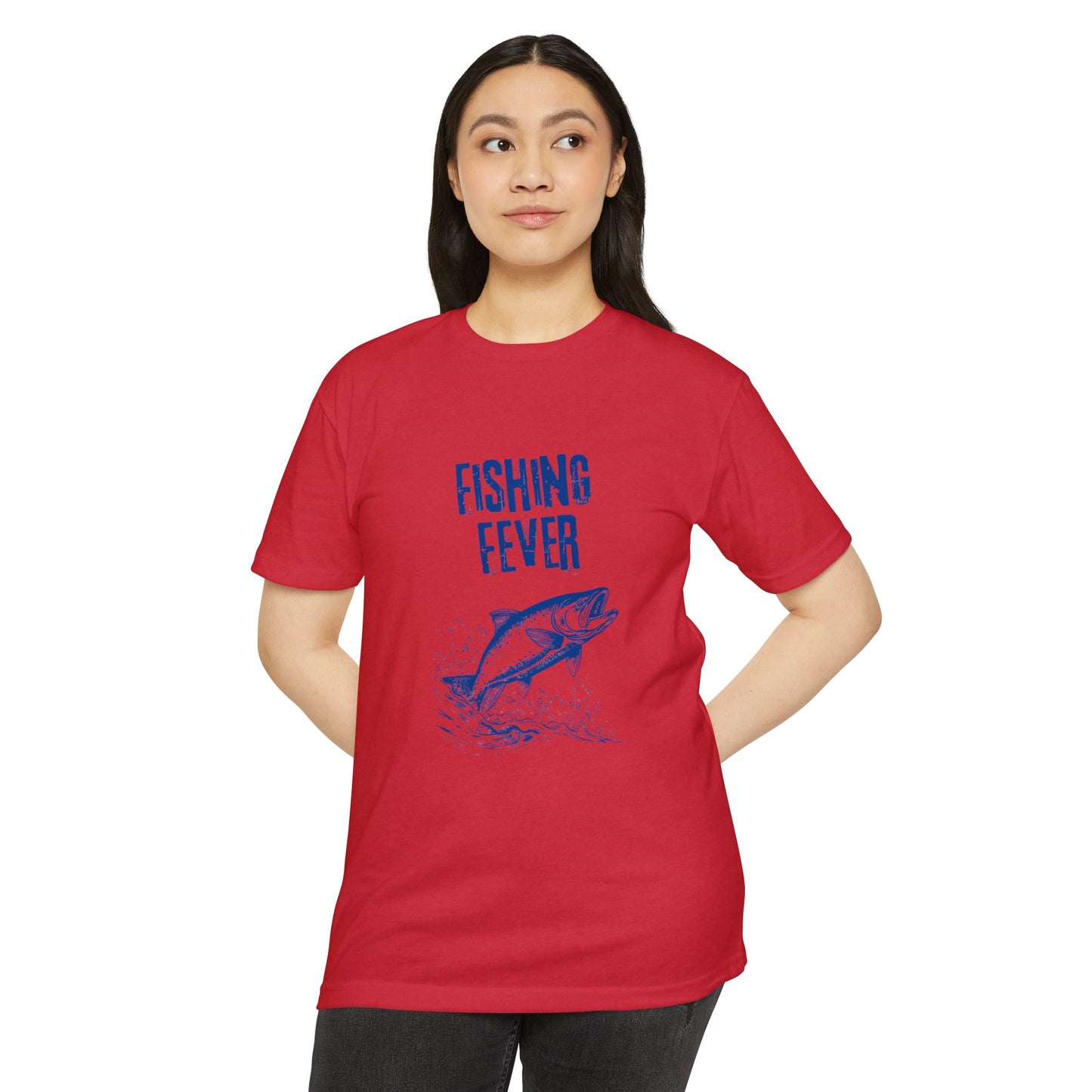 Fishing Fever Unisex T-Shirt, Casual Summer Tee, Gift for Fisherman, Outdoor Apparel, Fishing Enthusiast Top