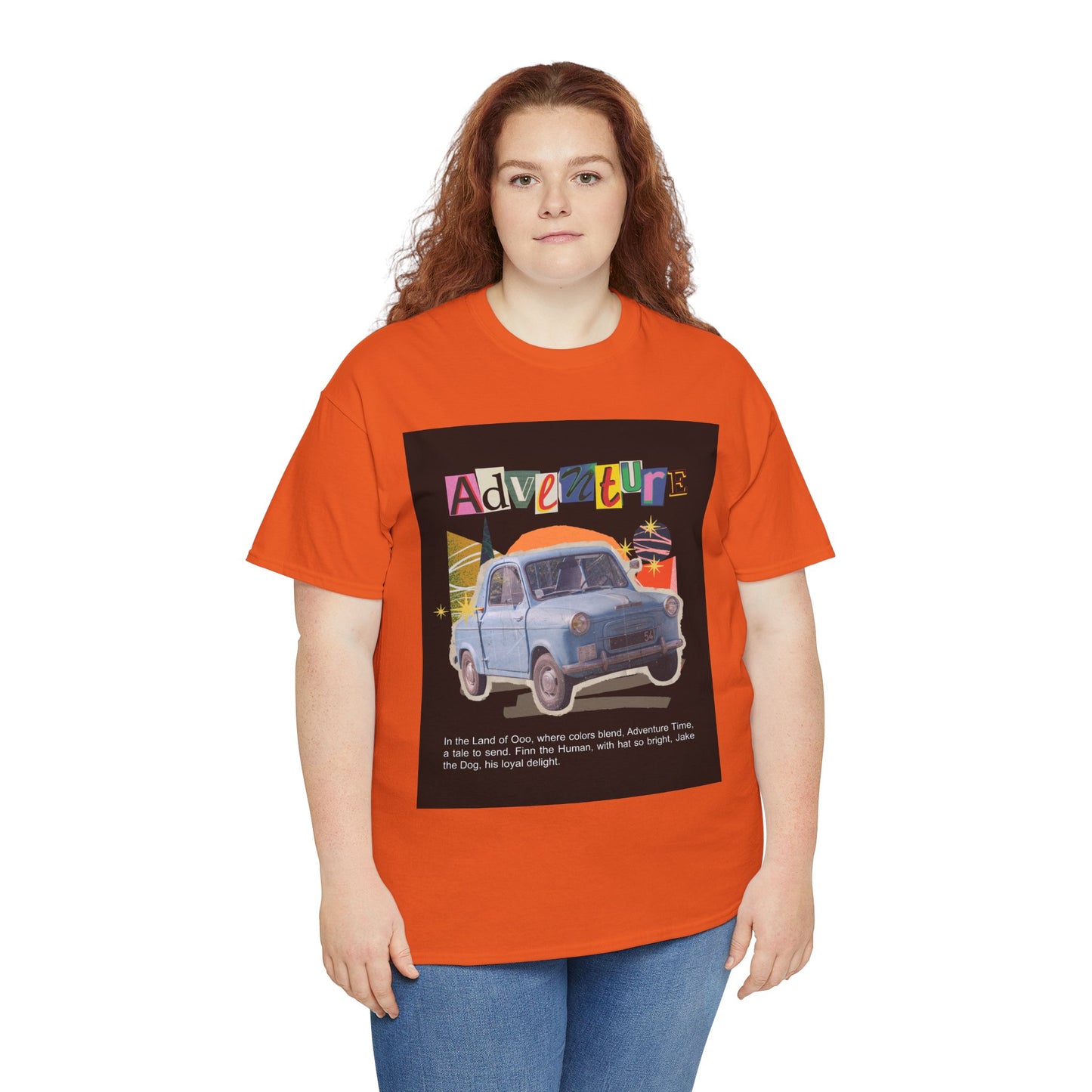 Adventure-Themed Unisex Cotton Tee, Retro Car Graphic Tee, Travel T-Shirt, Gift for Adventurers, Vintage Exploration Top
