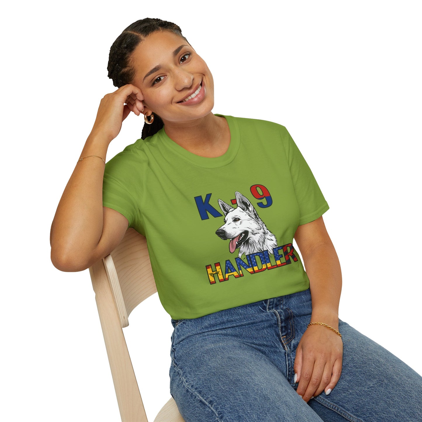 German Shepherd K9 Handler T-Shirt, Police Dog Tee, Canine Enthusiast Apparel