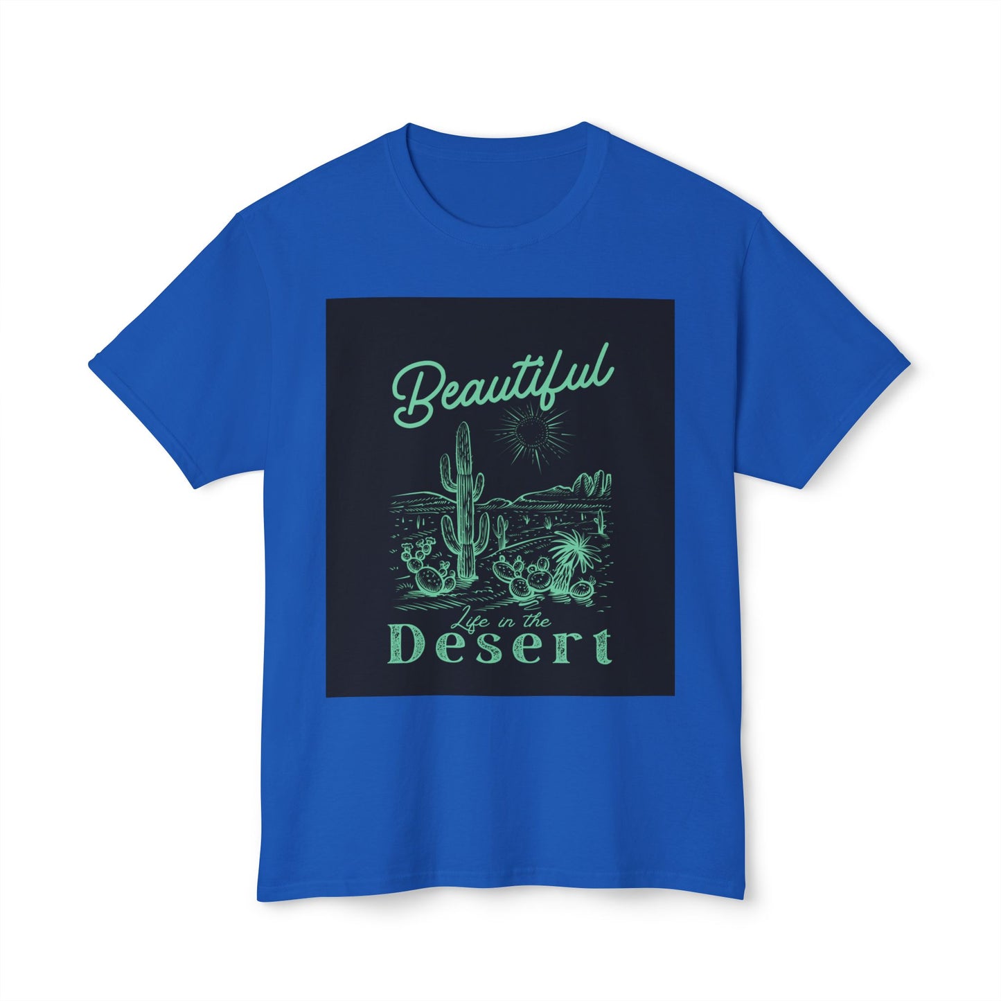 Beautiful Desert Unisex T-Shirt, Nature Lover Tee, Summer Vacation Apparel, Gift for Him/Her, Retro Graphic Shirt